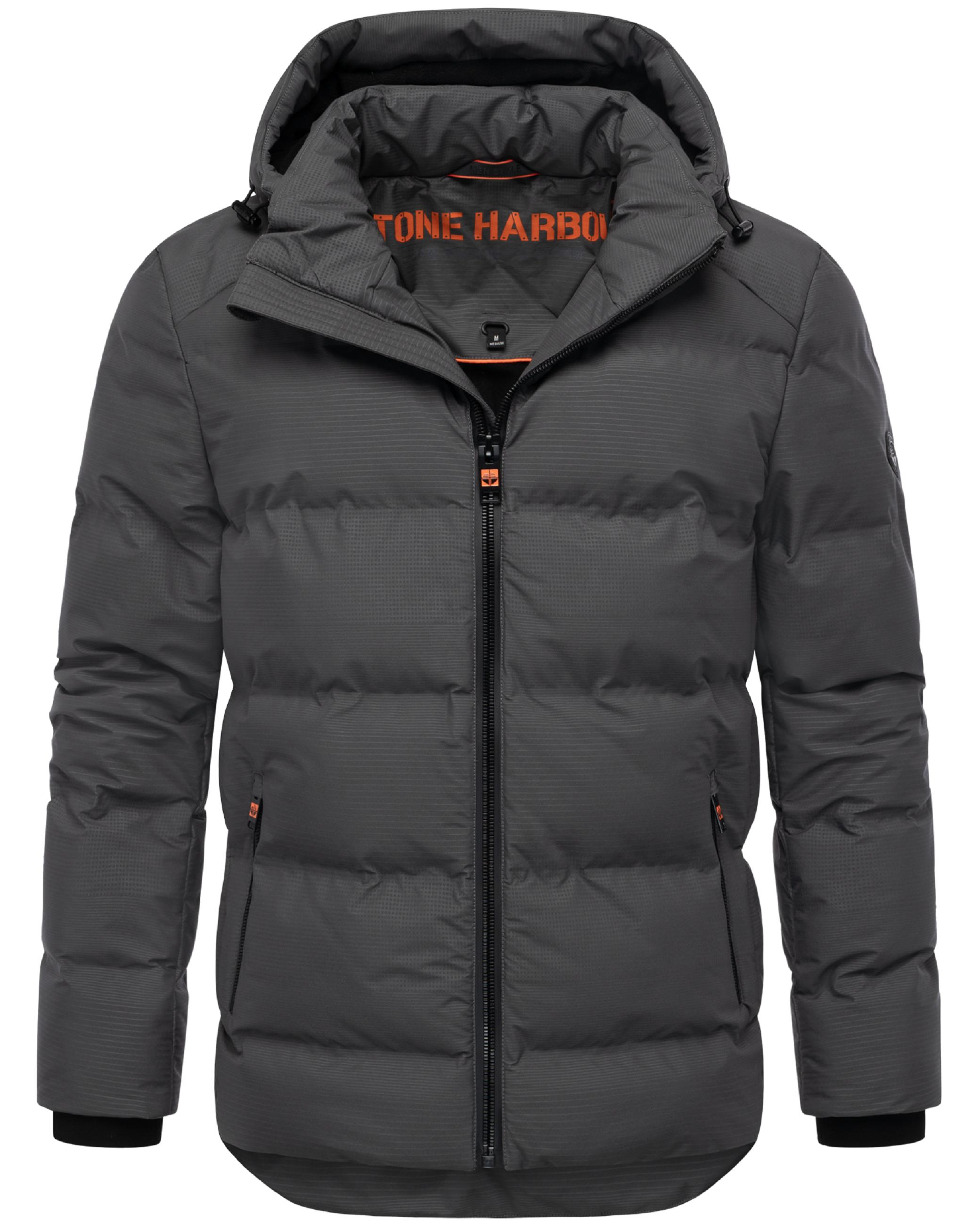 Winter Steppjacke mit Kapuze "Gavriloo XX" Anthracite