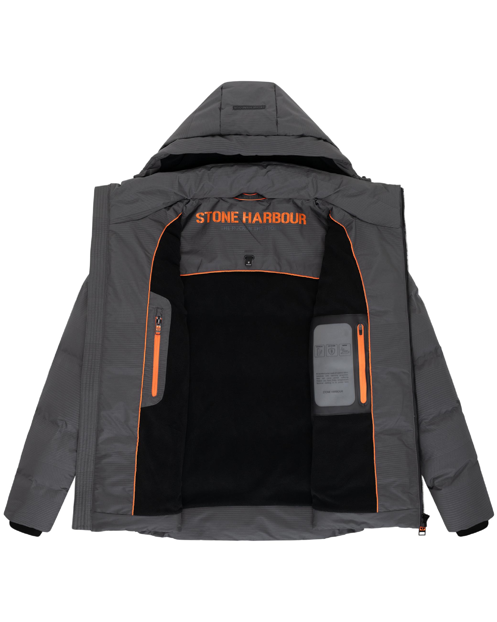 Winter Steppjacke mit Kapuze "Gavriloo XX" Anthracite