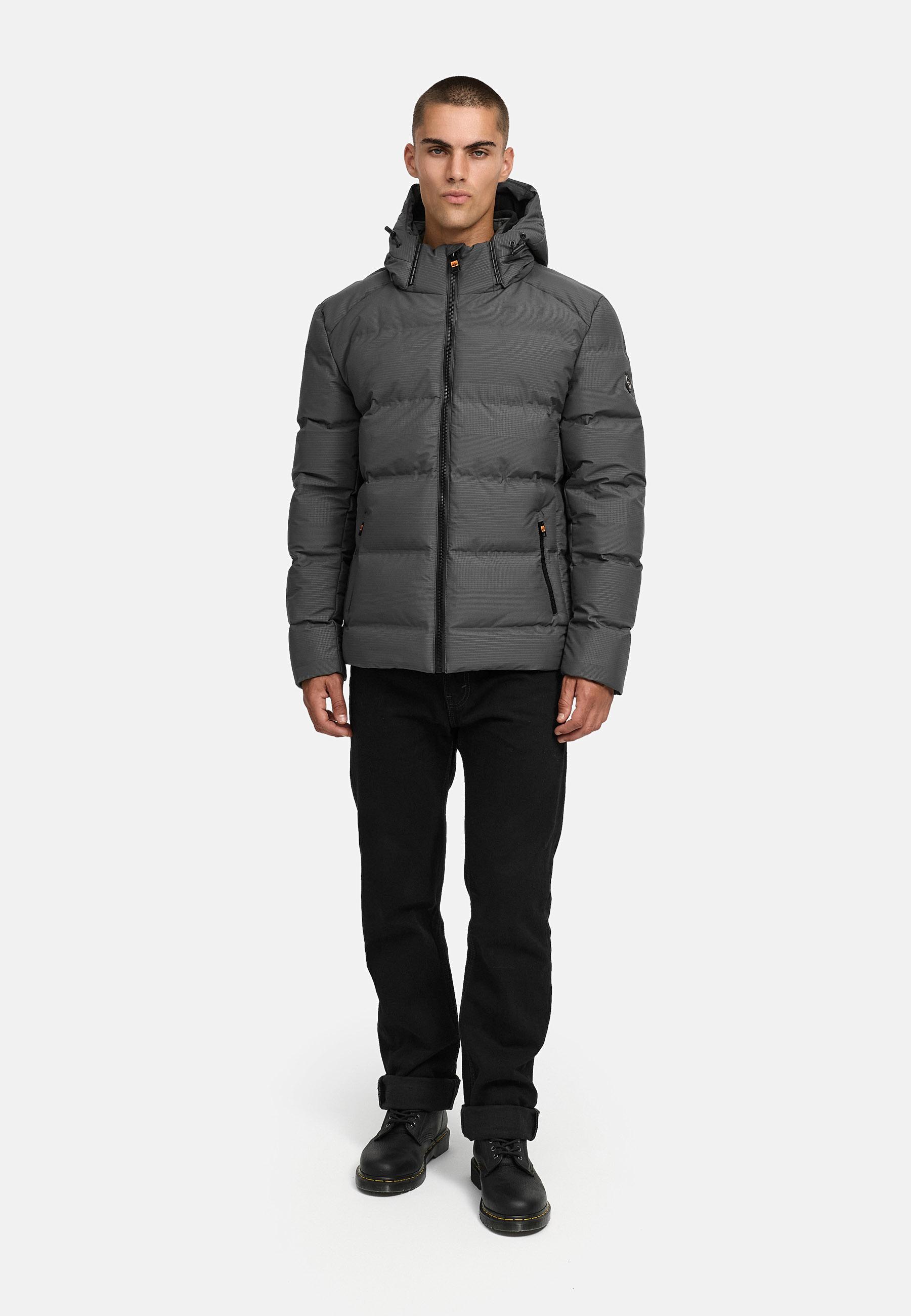 Winter Steppjacke mit Kapuze "Gavriloo XX" Anthracite