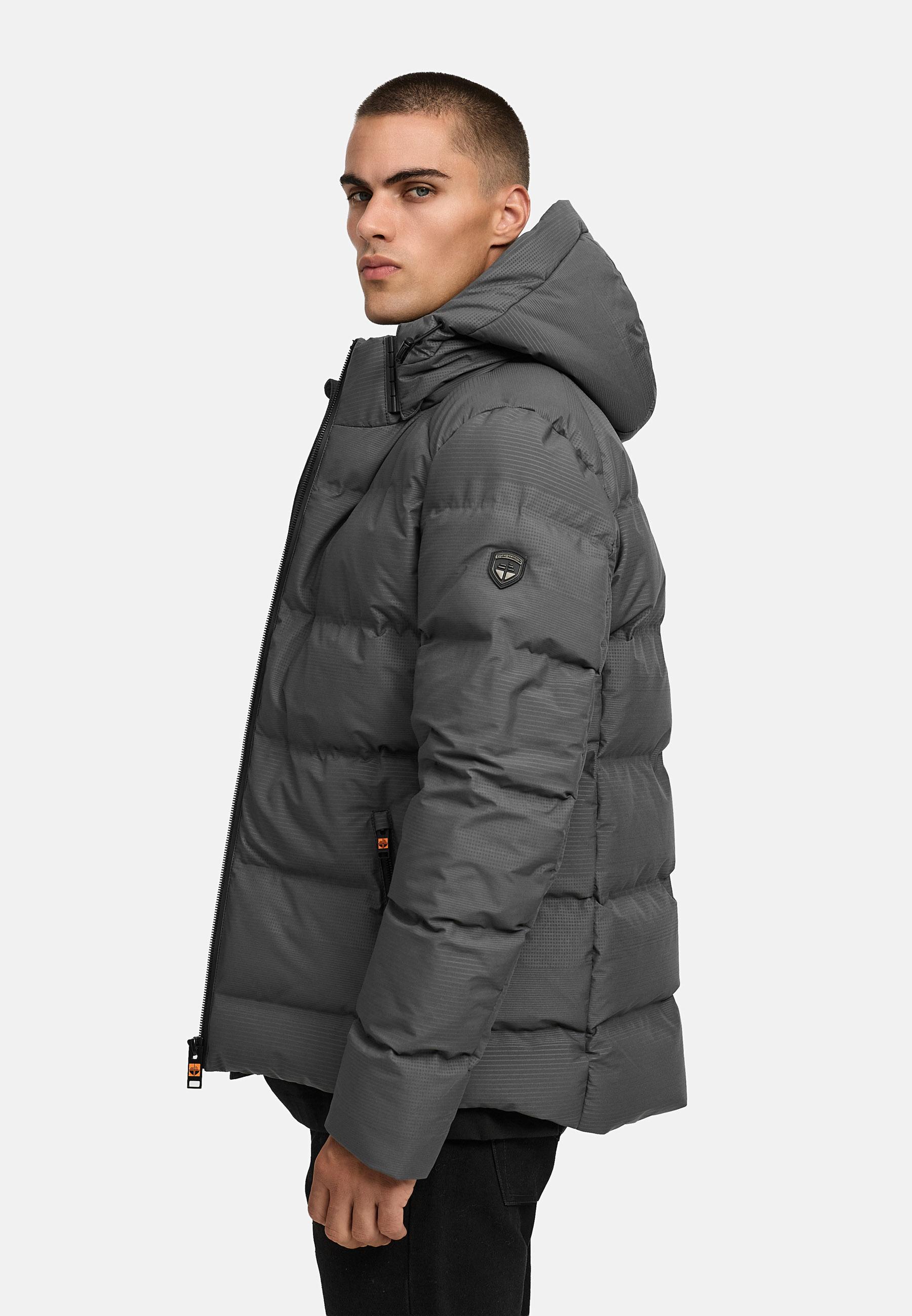Winter Steppjacke mit Kapuze "Gavriloo XX" Anthracite