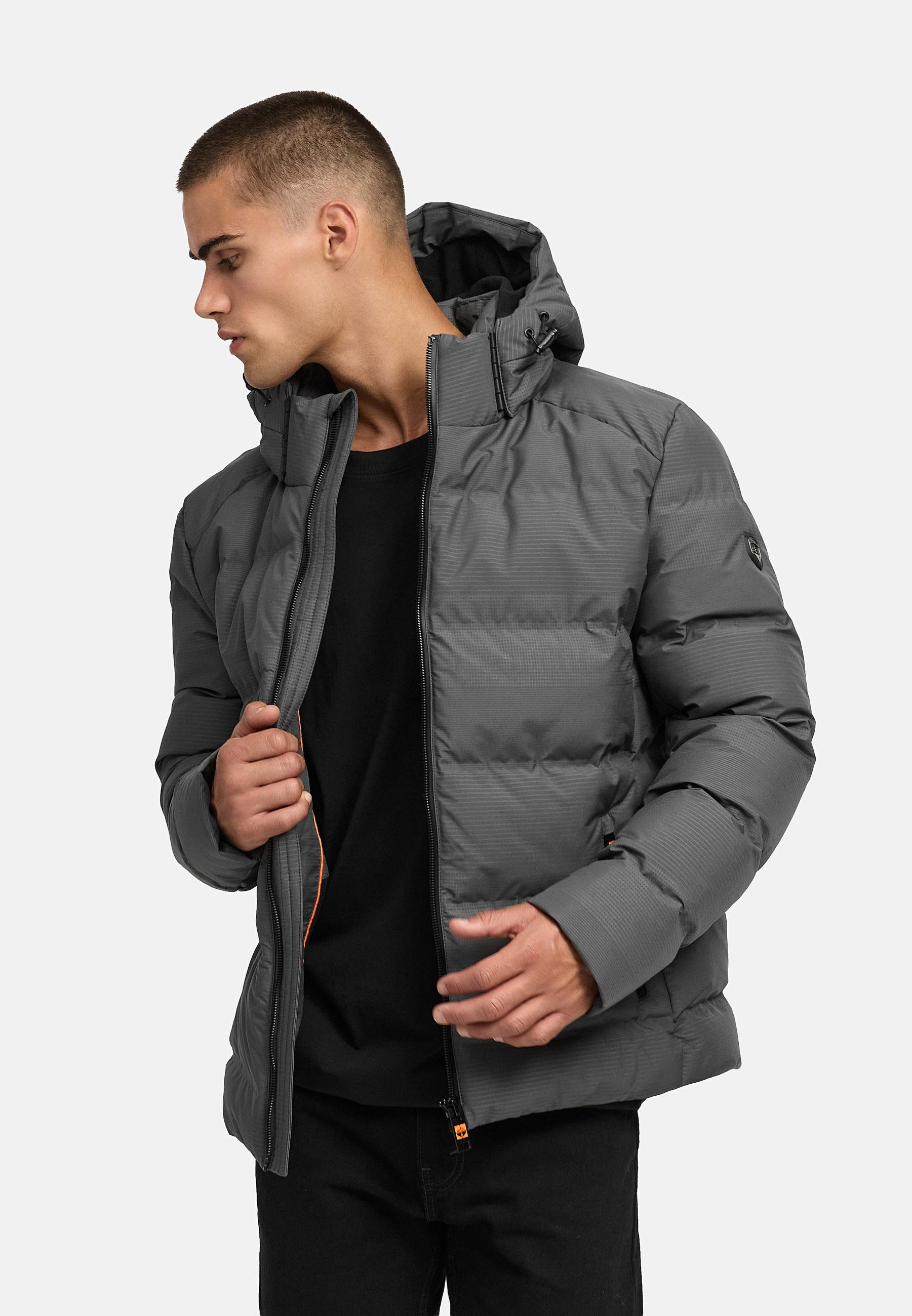 Winter Steppjacke mit Kapuze "Gavriloo XX" Anthracite