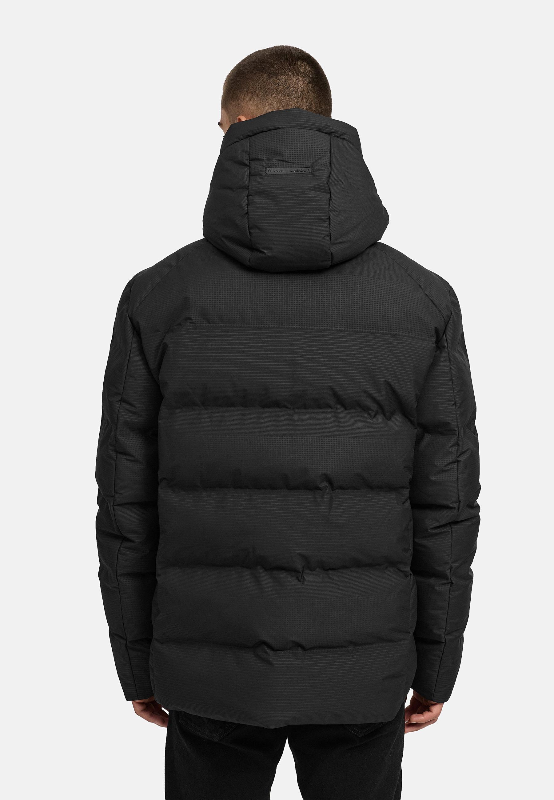 Winter Steppjacke mit Kapuze "Gavriloo XX" Black