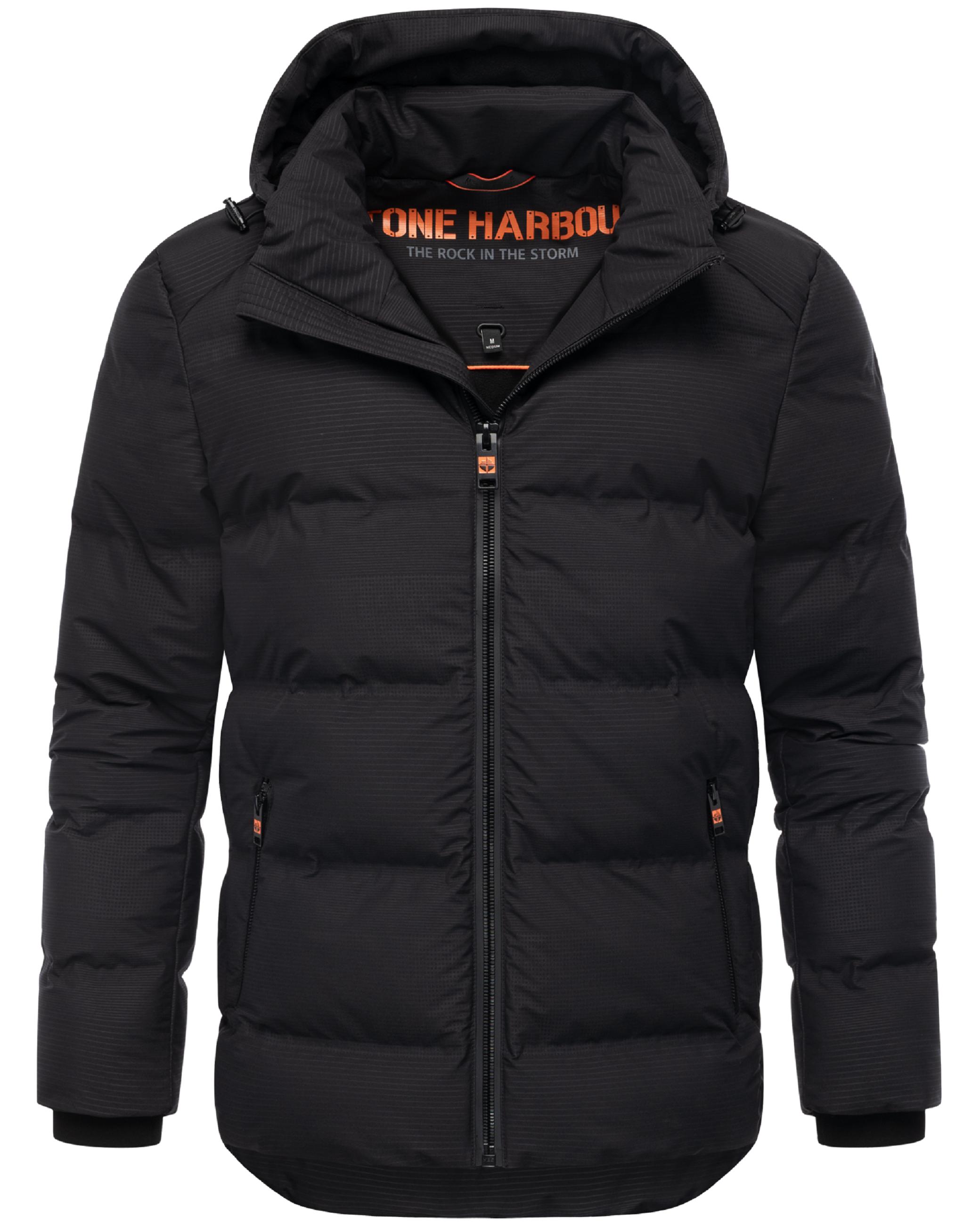 Winter Steppjacke mit Kapuze "Gavriloo XX" Black
