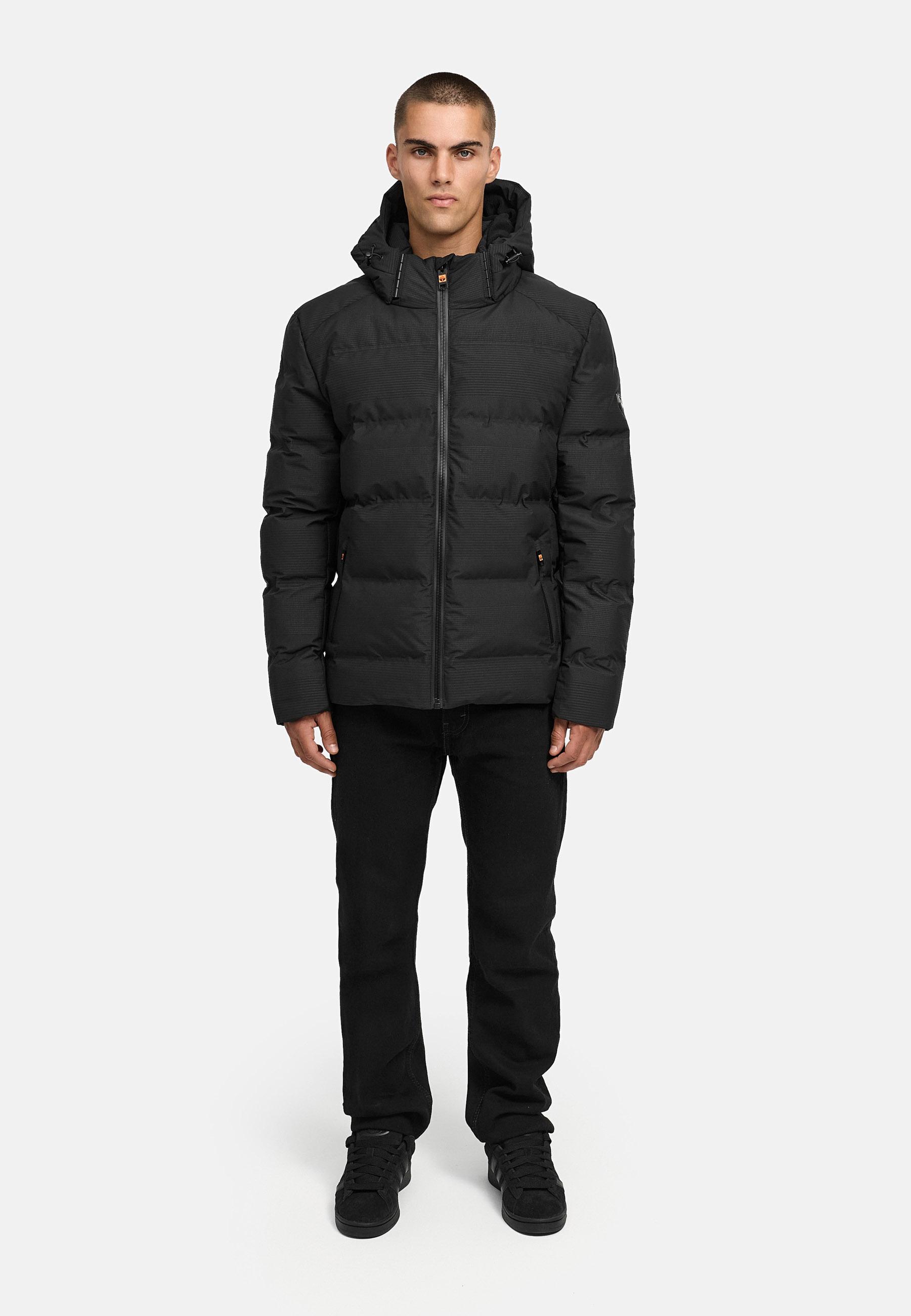 Winter Steppjacke mit Kapuze "Gavriloo XX" Black