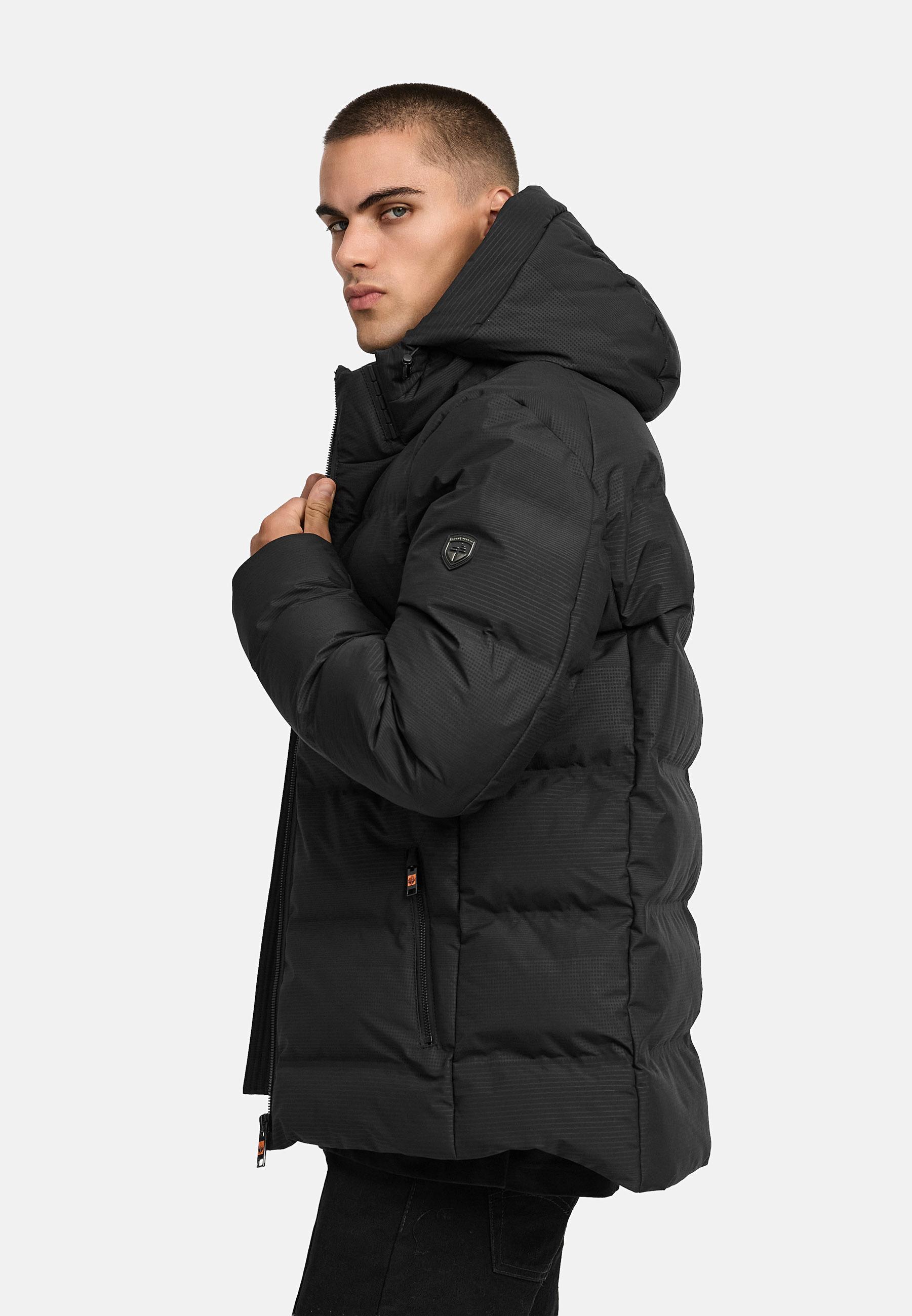 Winter Steppjacke mit Kapuze "Gavriloo XX" Black