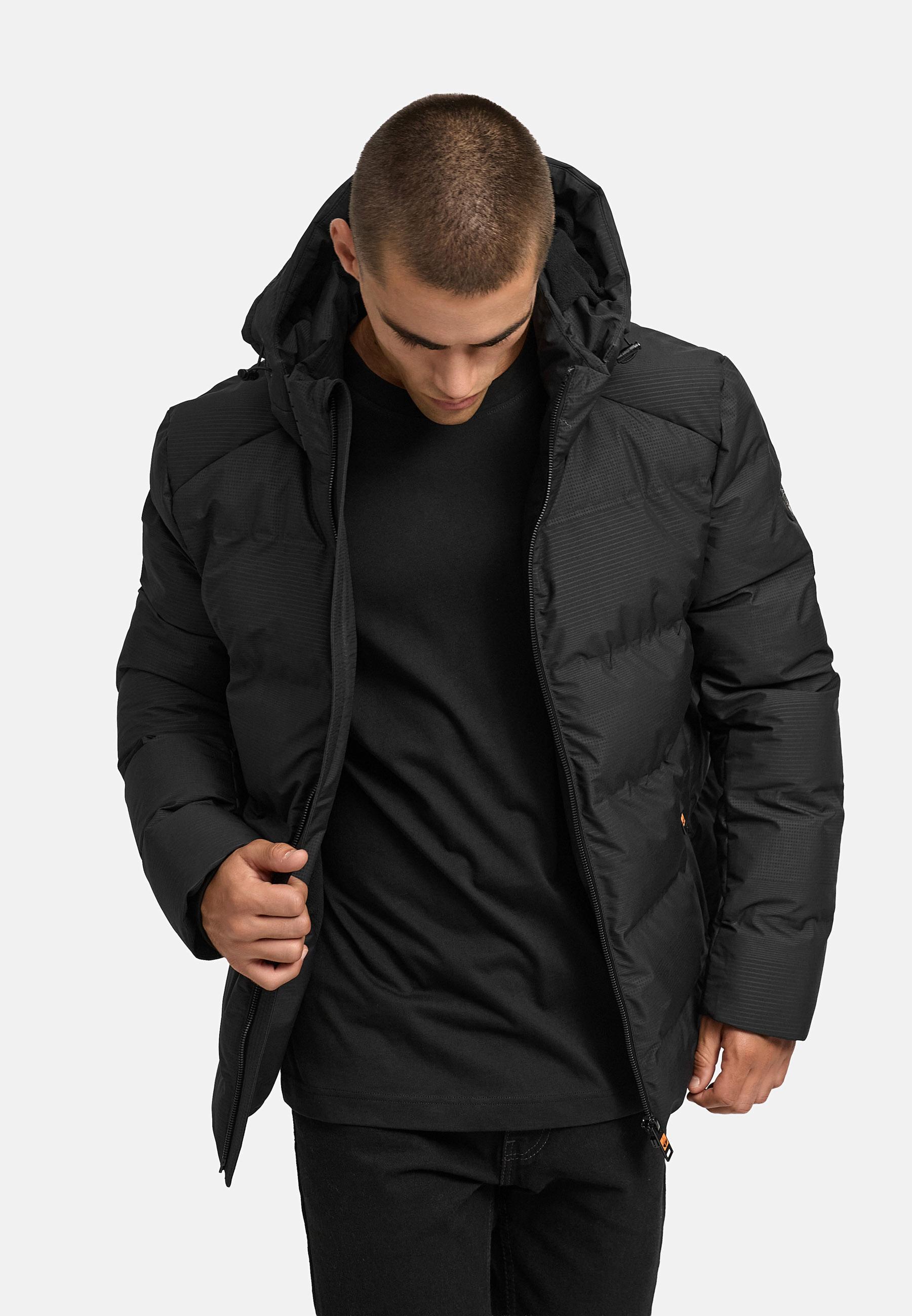 Winter Steppjacke mit Kapuze "Gavriloo XX" Black