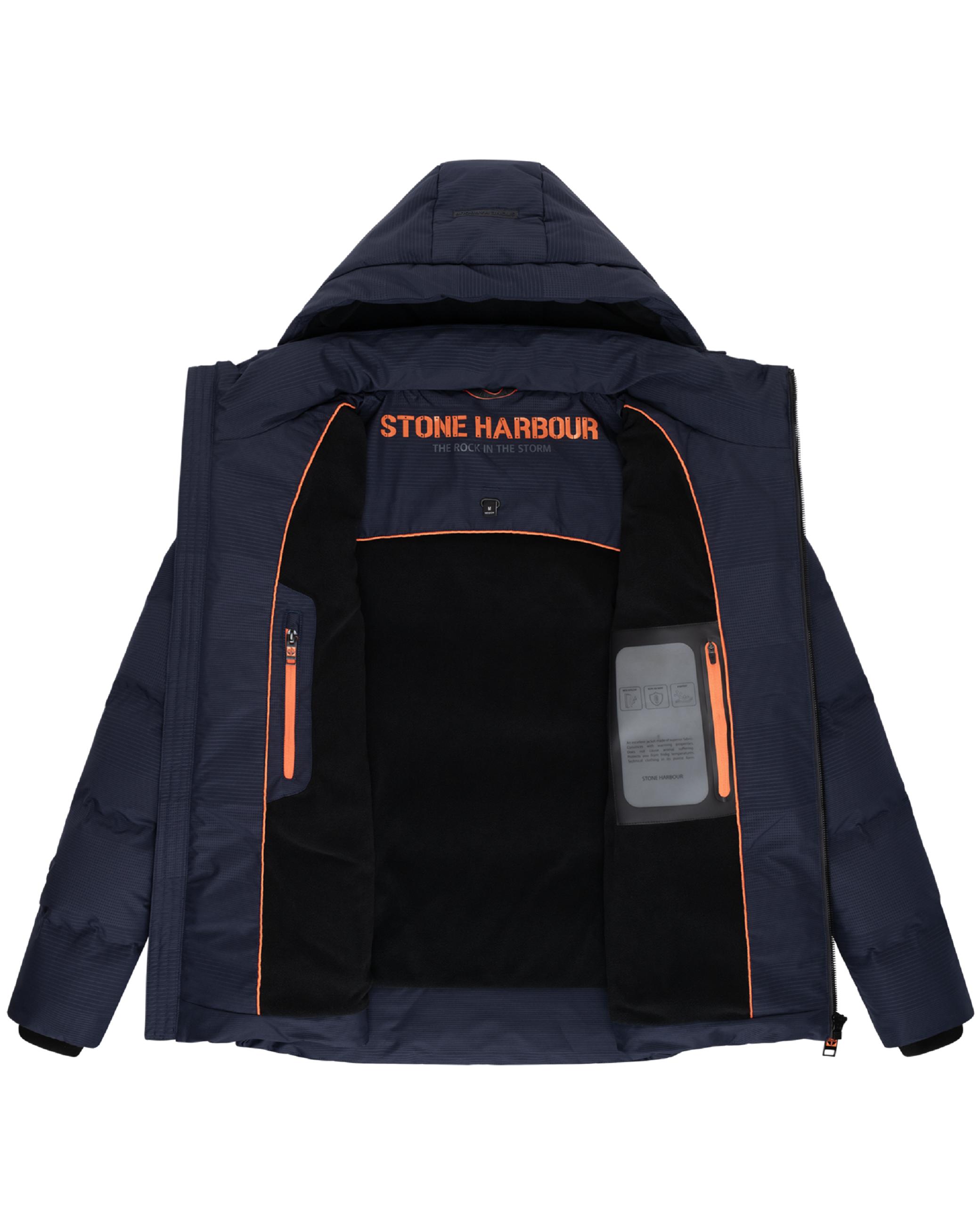 Winter Steppjacke mit Kapuze "Gavriloo XX" Navy