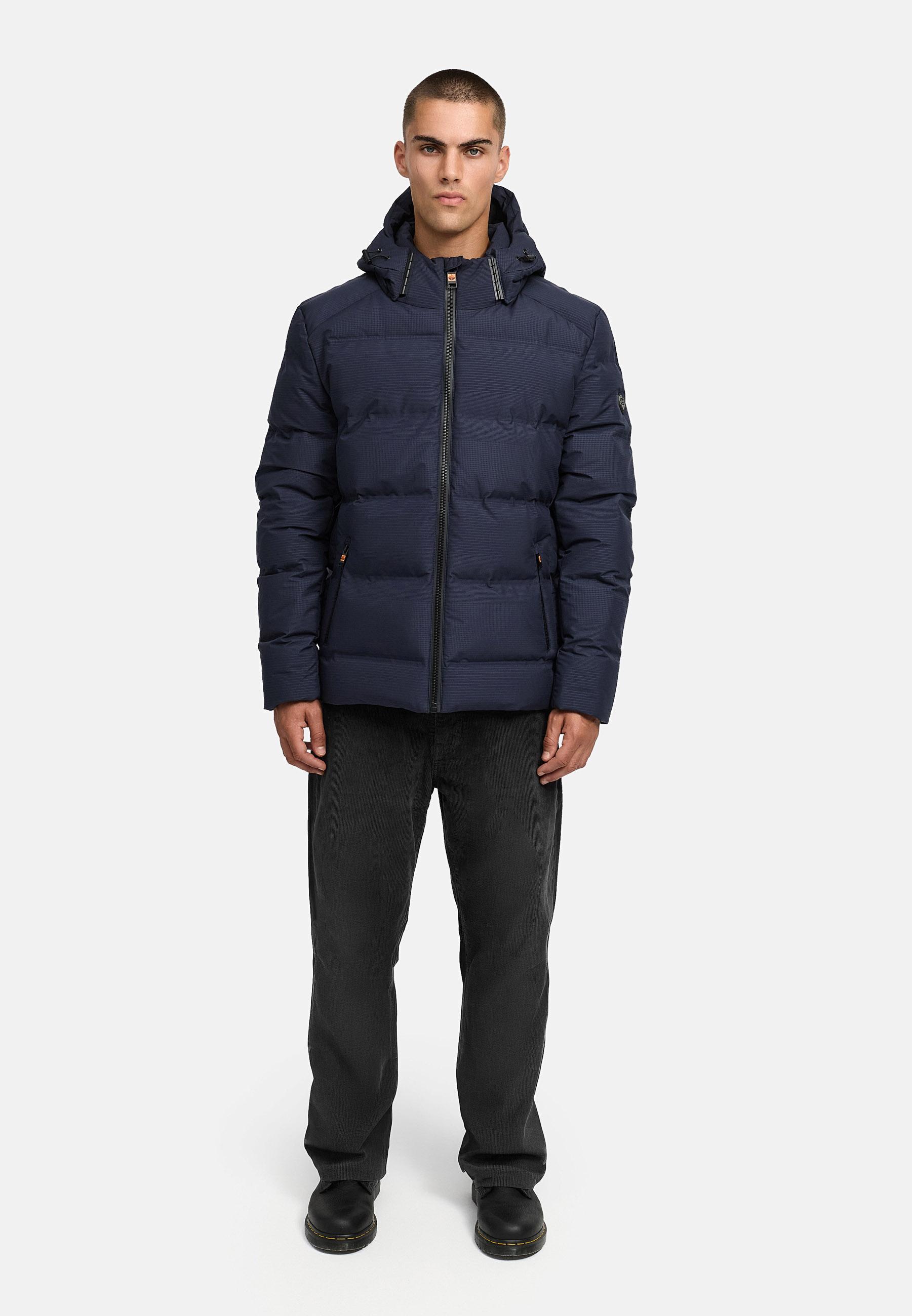 Winter Steppjacke mit Kapuze "Gavriloo XX" Navy