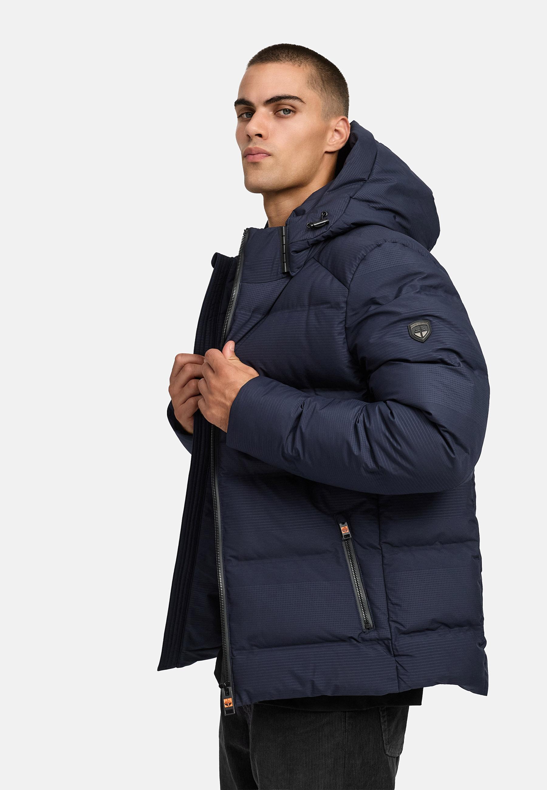 Winter Steppjacke mit Kapuze "Gavriloo XX" Navy