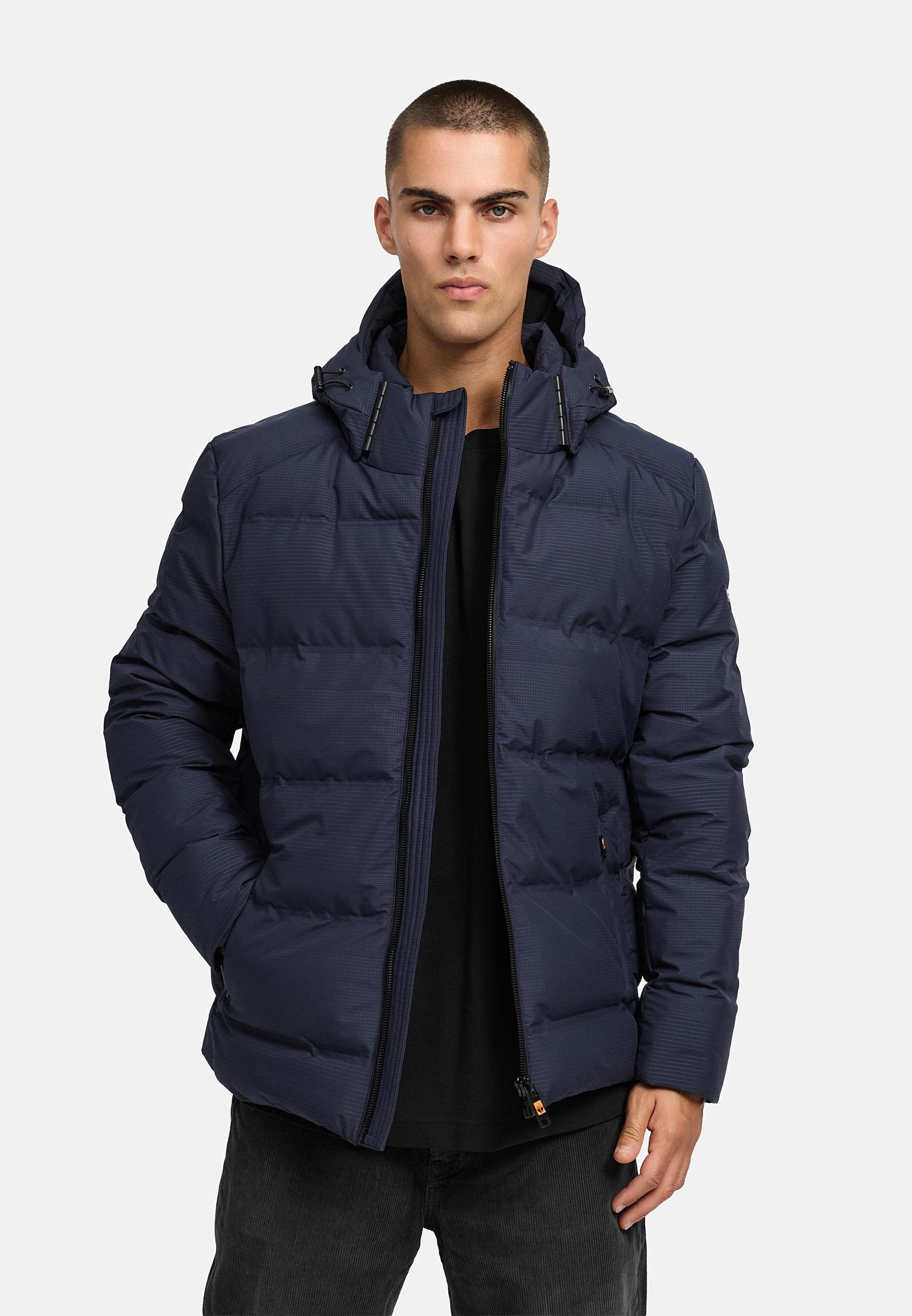 Winter Steppjacke mit Kapuze "Gavriloo XX" Navy