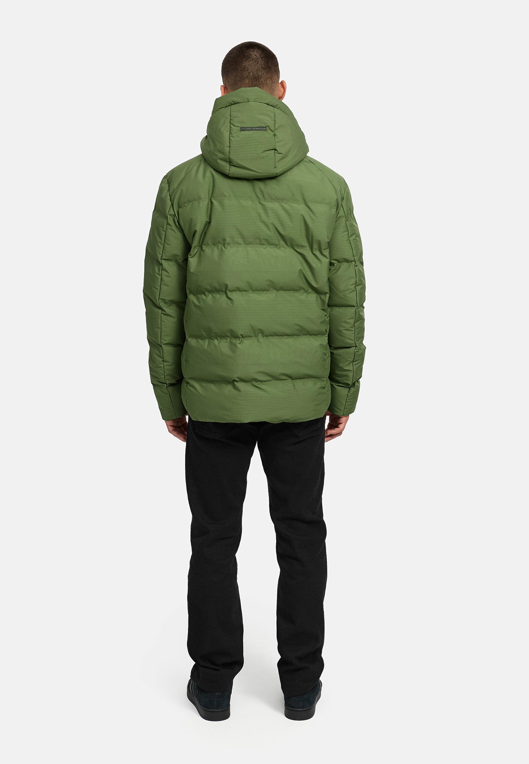 Winter Steppjacke mit Kapuze "Gavriloo XX" Pine Olive