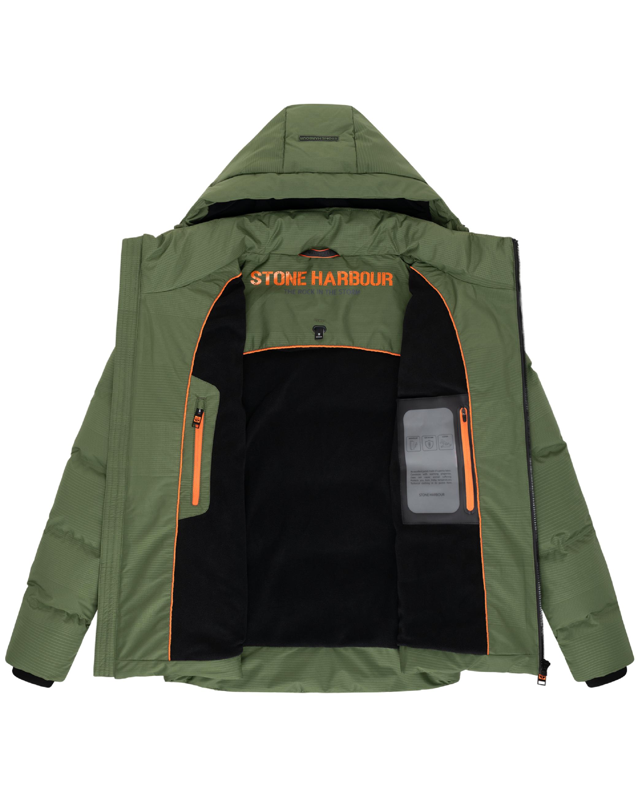 Winter Steppjacke mit Kapuze "Gavriloo XX" Pine Olive