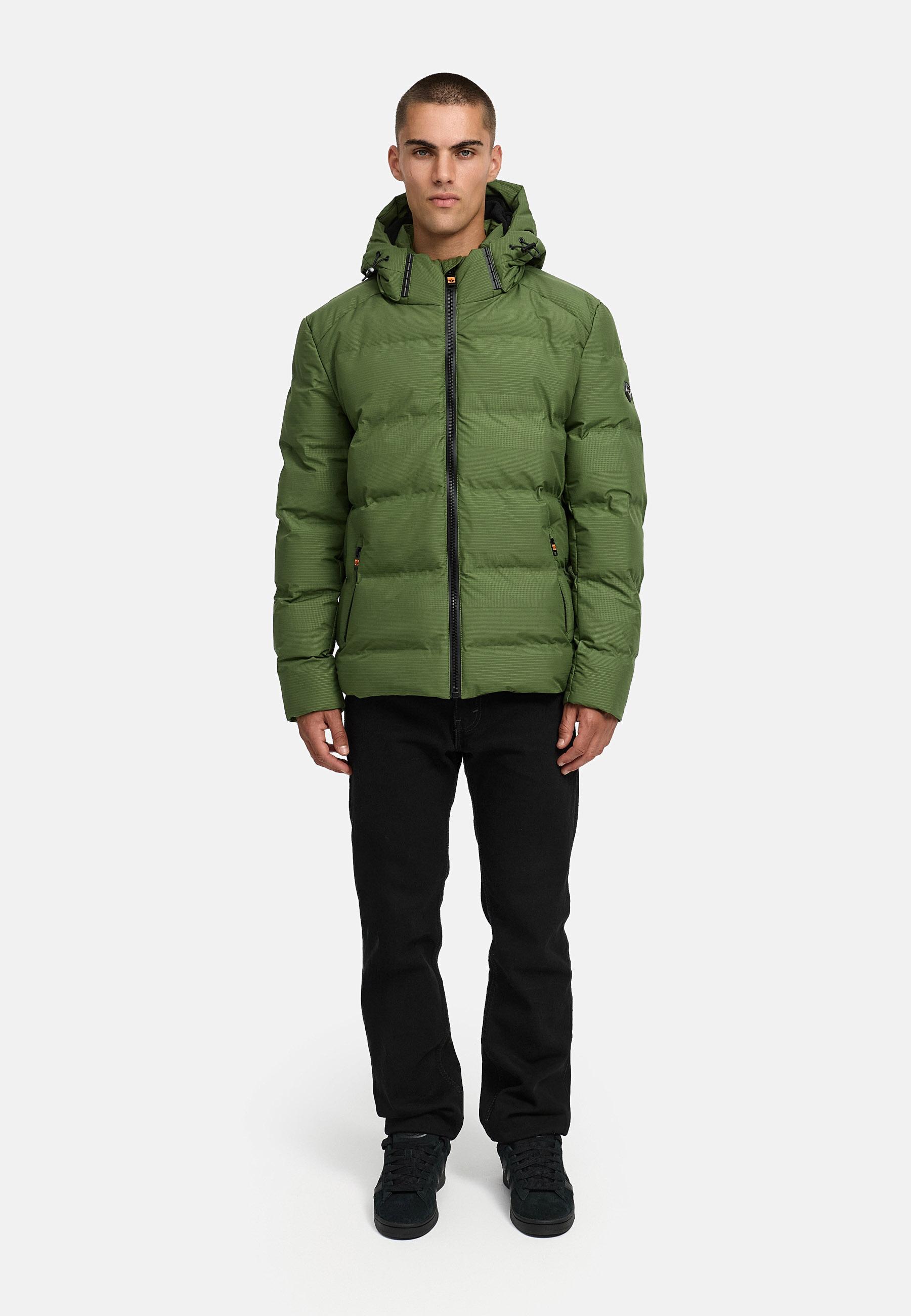 Winter Steppjacke mit Kapuze "Gavriloo XX" Pine Olive