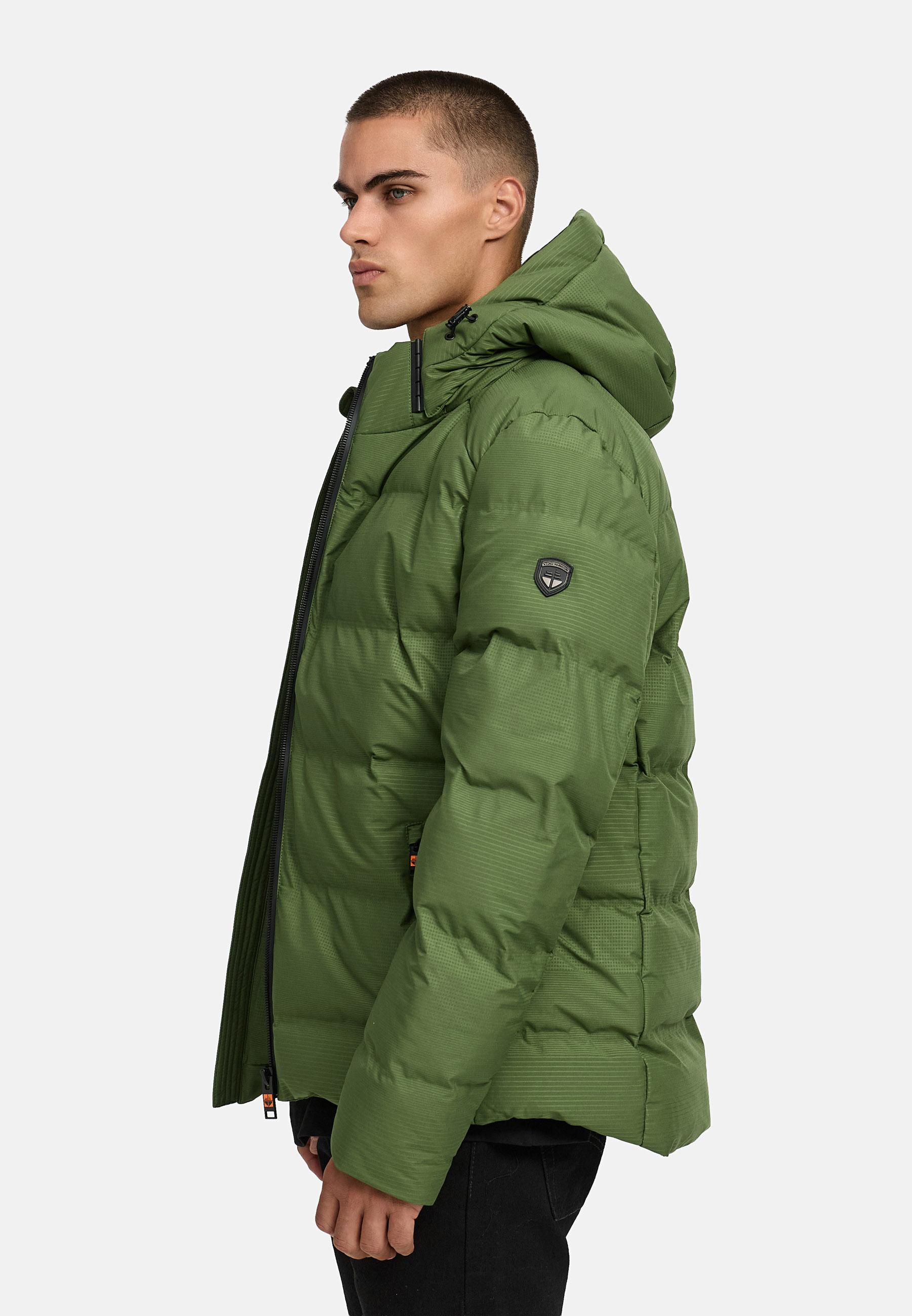 Winter Steppjacke mit Kapuze "Gavriloo XX" Pine Olive