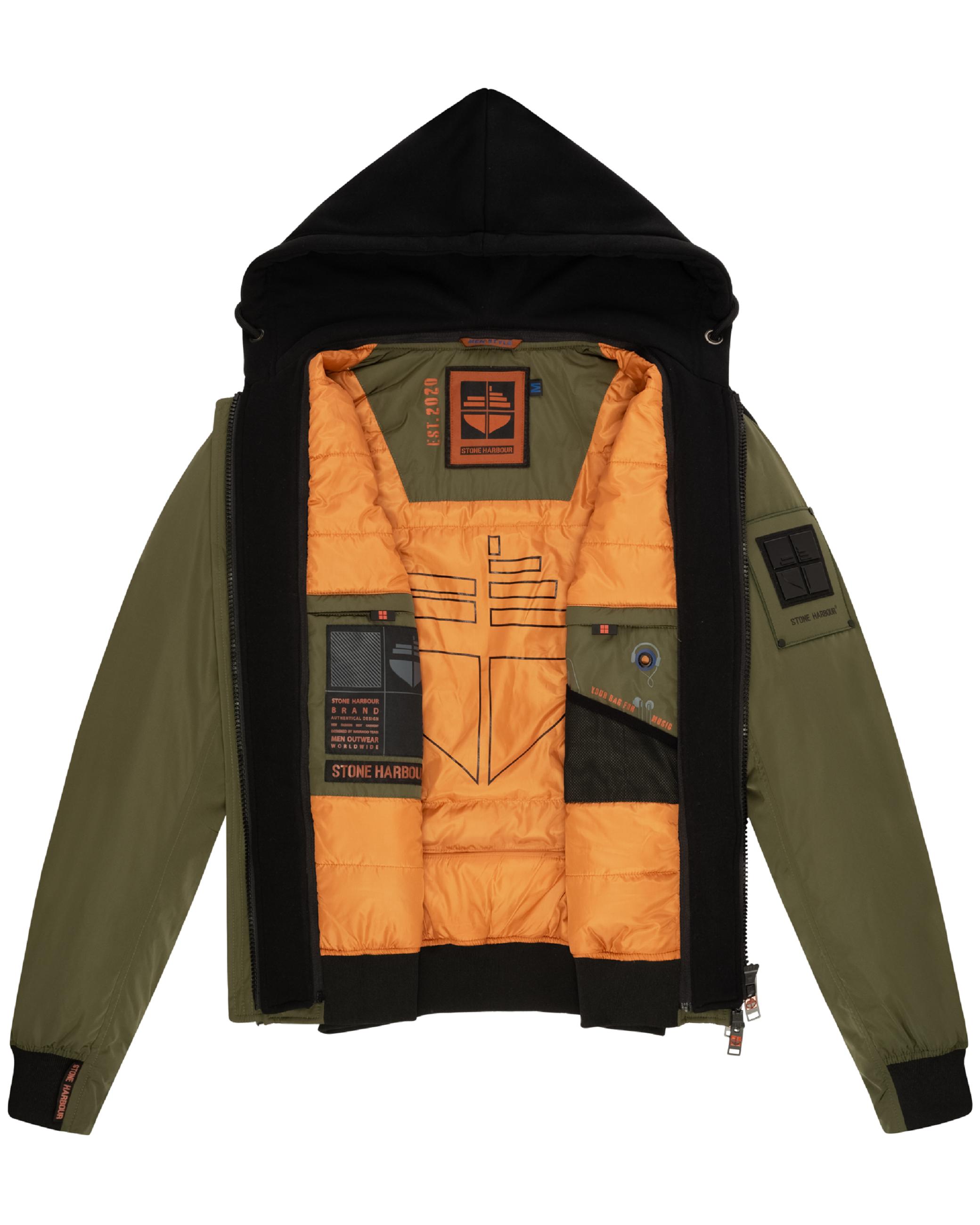 Leichte Übergangsjacke "Hoobo" Millitary Green