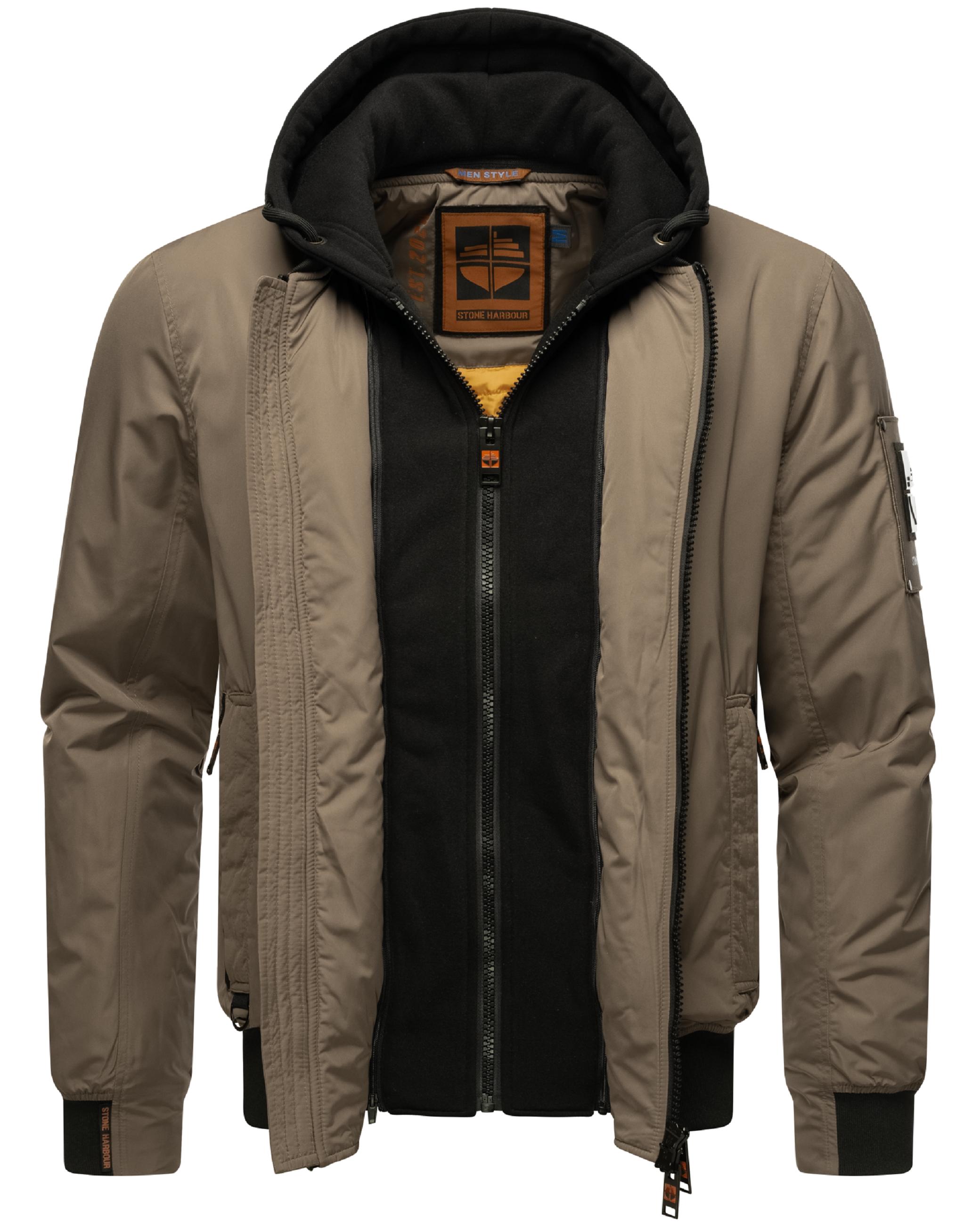 Leichte Übergangsjacke "Hoobo" Stone Brown