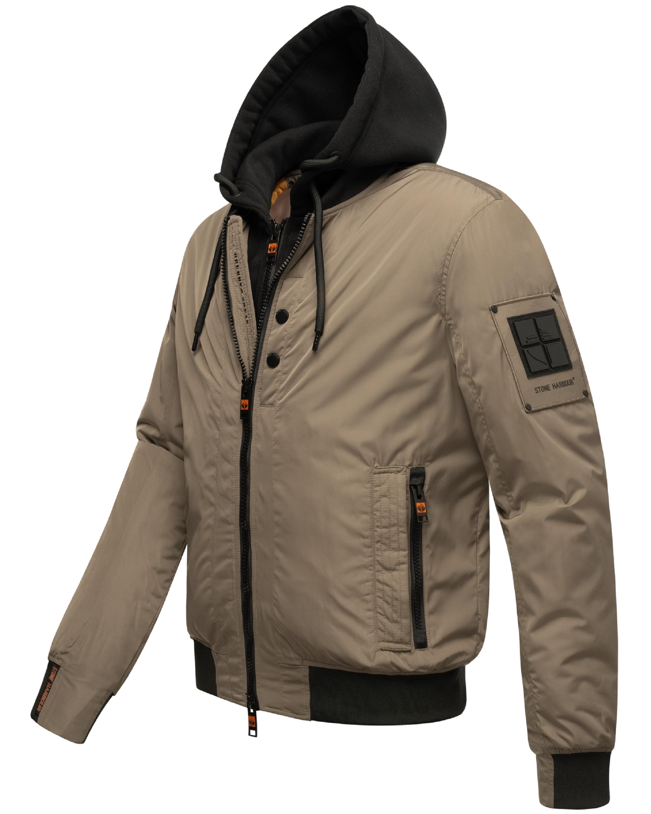 Leichte Übergangsjacke "Hoobo" Stone Brown