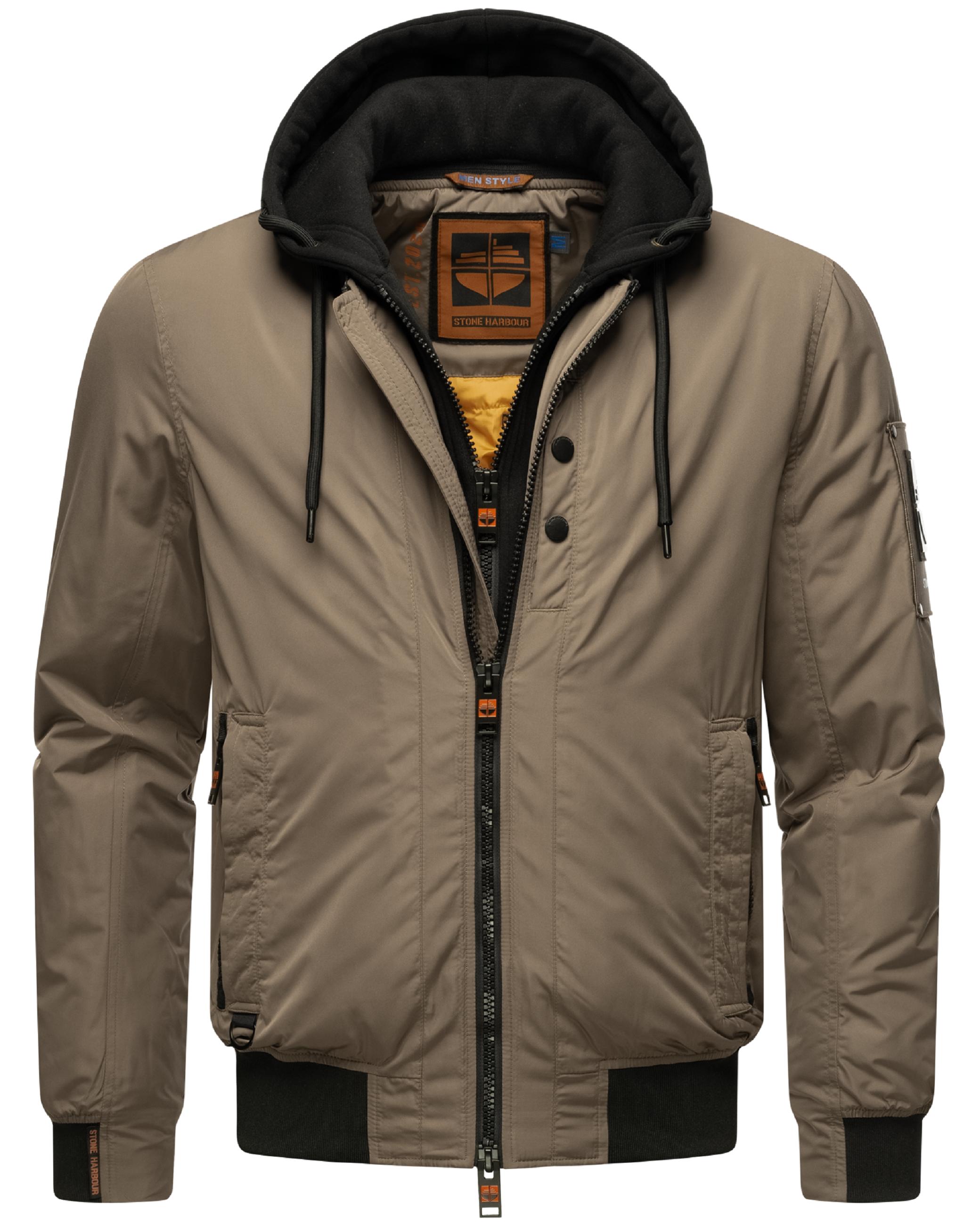 Leichte Übergangsjacke "Hoobo" Stone Brown