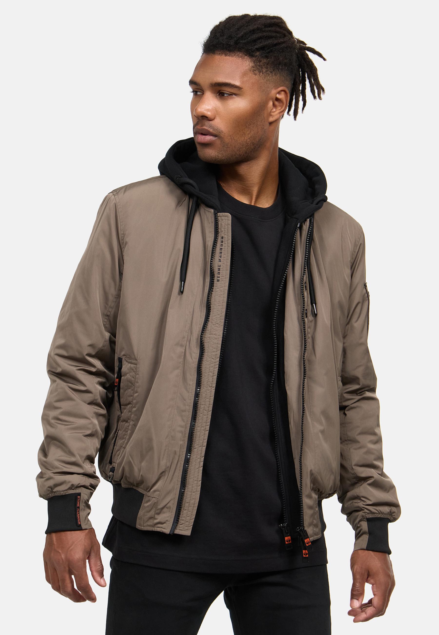 Leichte Übergangsjacke "Hoobo" Stone Brown