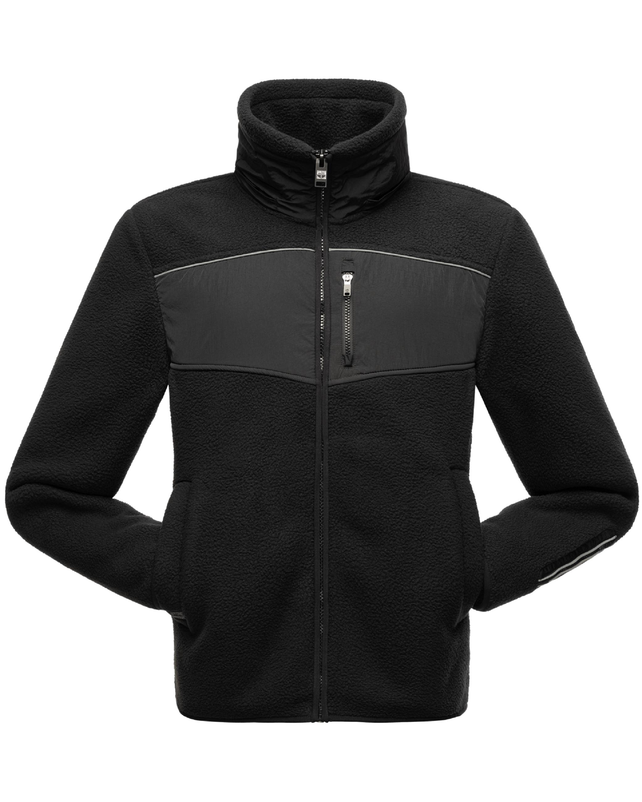 Fleecejacke mit Kapuze "Illian" Black