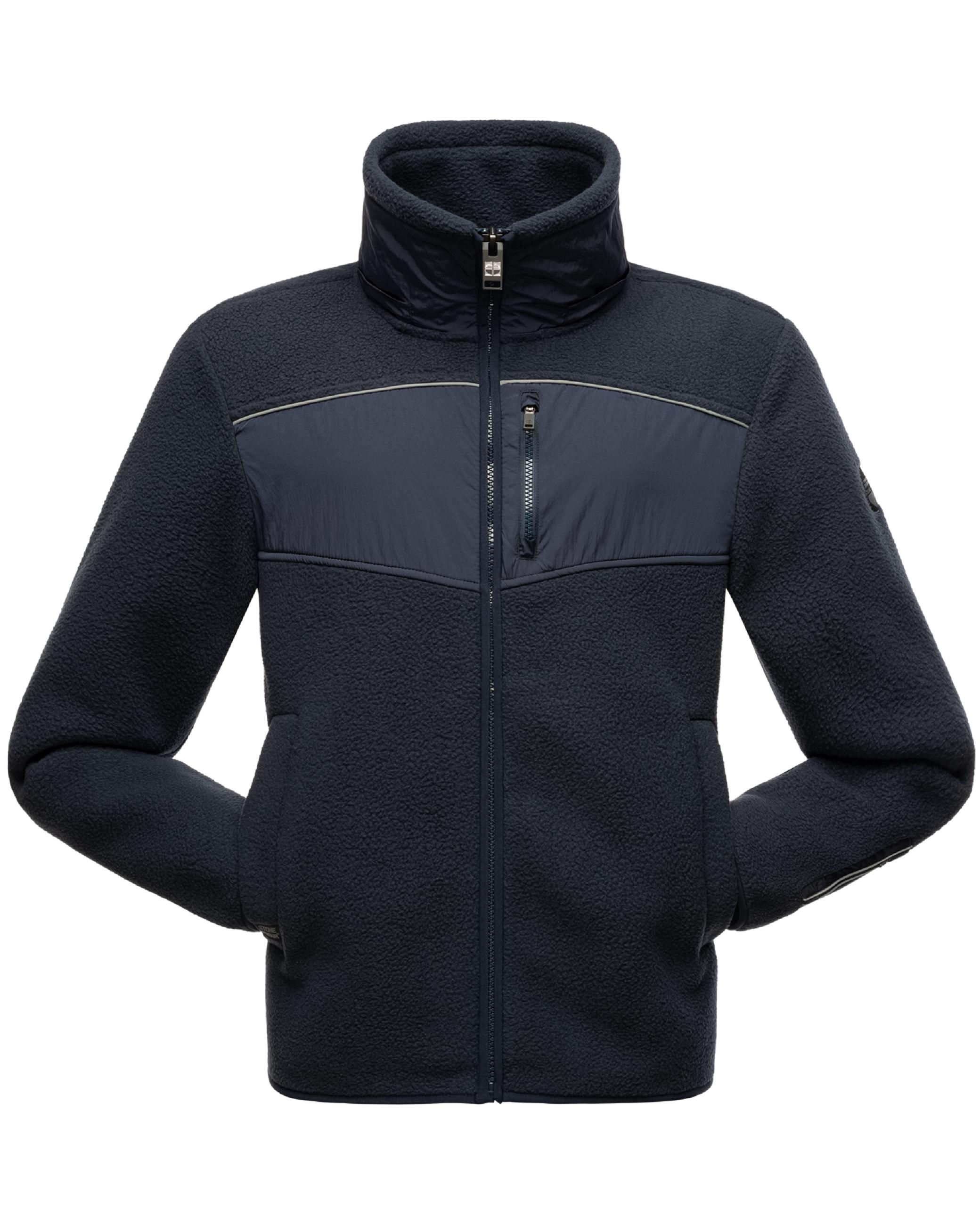 Fleecejacke mit Kapuze "Illian" Navy