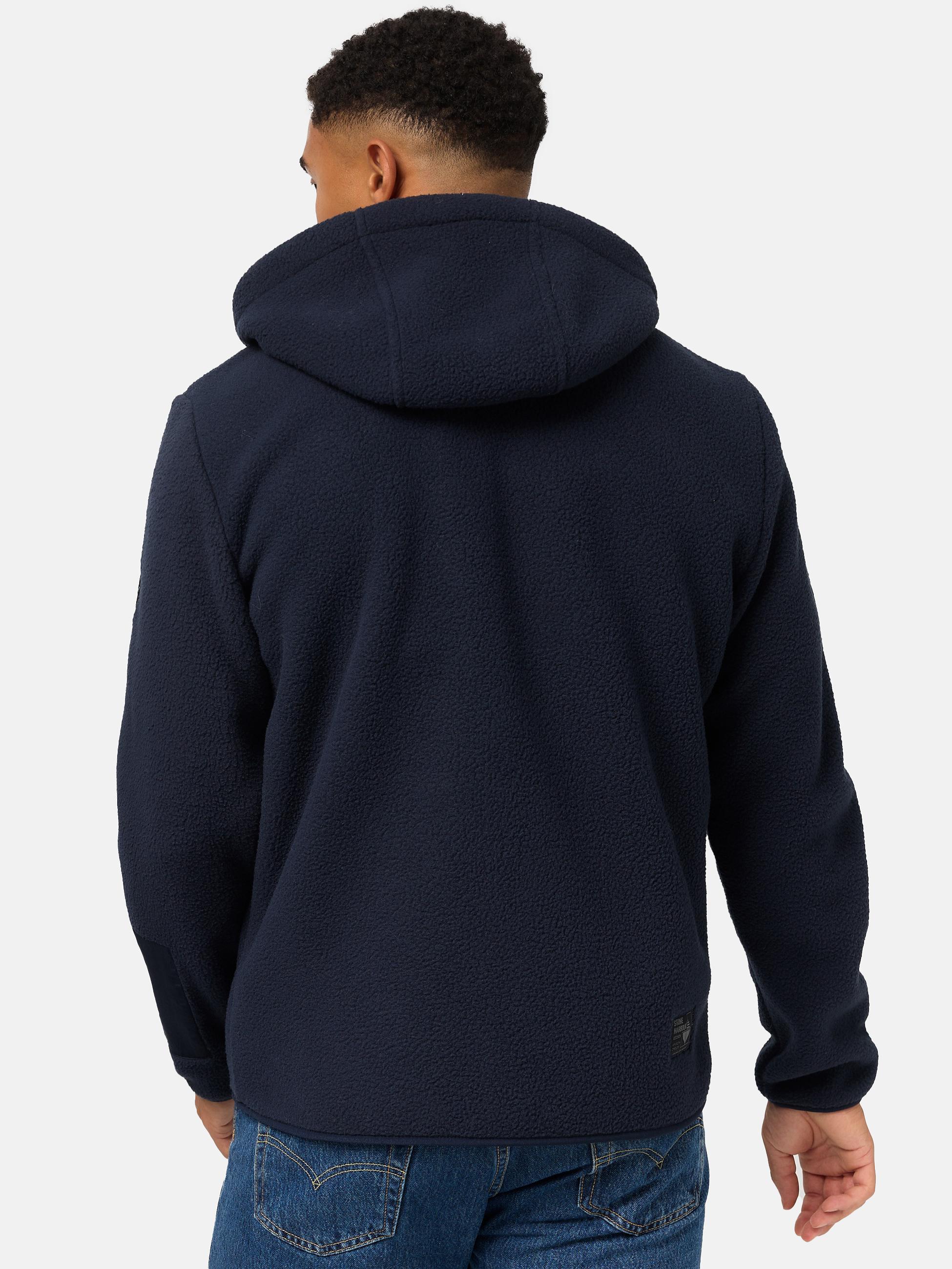 Fleecejacke mit Kapuze "Illian" Navy