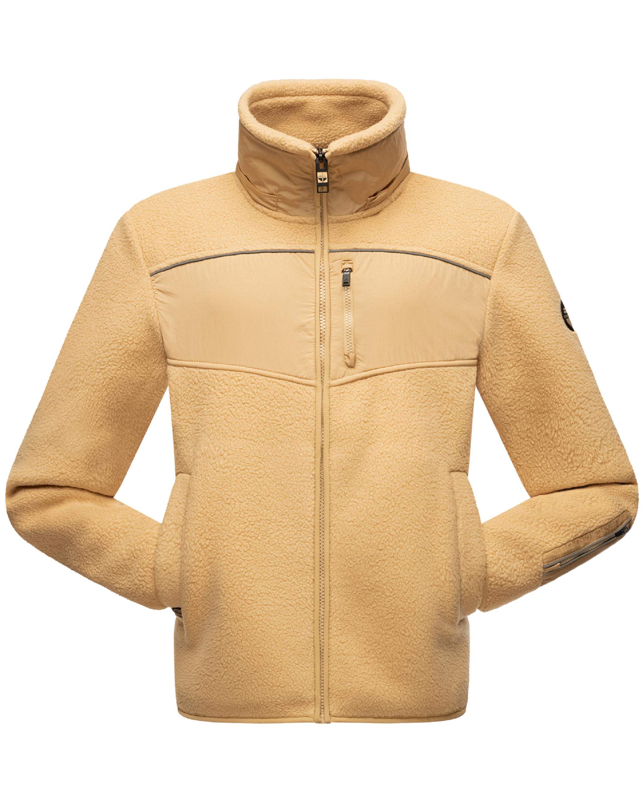 Fleecejacke mit Kapuze "Illian" Sand