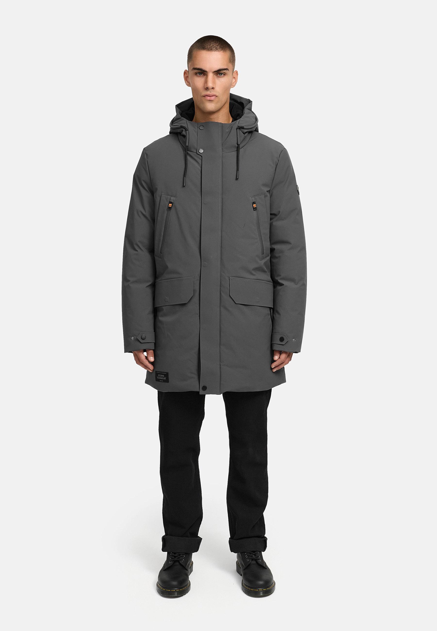 Winterparka mit Kapuze "Kitraan XX" Anthracite