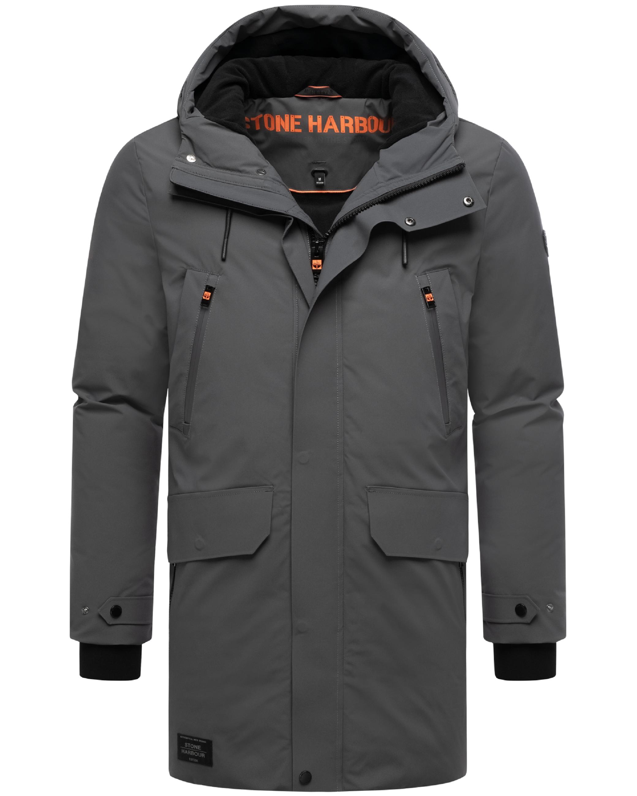 Winterparka mit Kapuze "Kitraan XX" Anthracite
