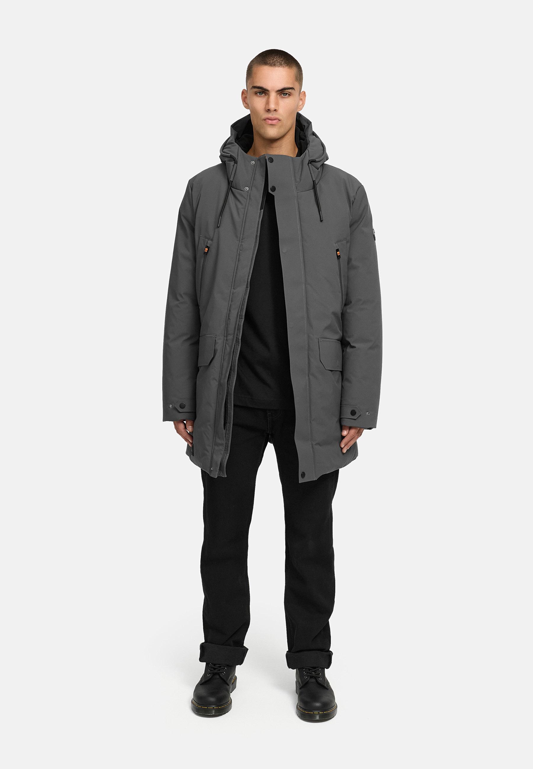 Winterparka mit Kapuze "Kitraan XX" Anthracite