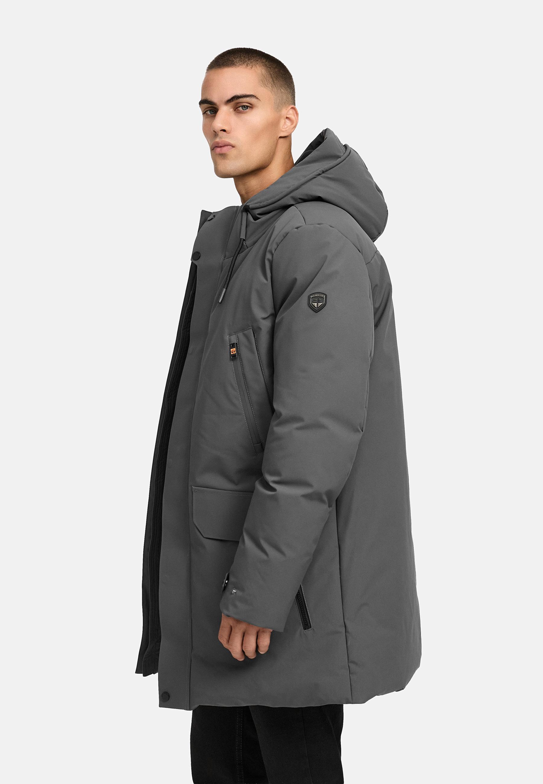 Winterparka mit Kapuze "Kitraan XX" Anthracite