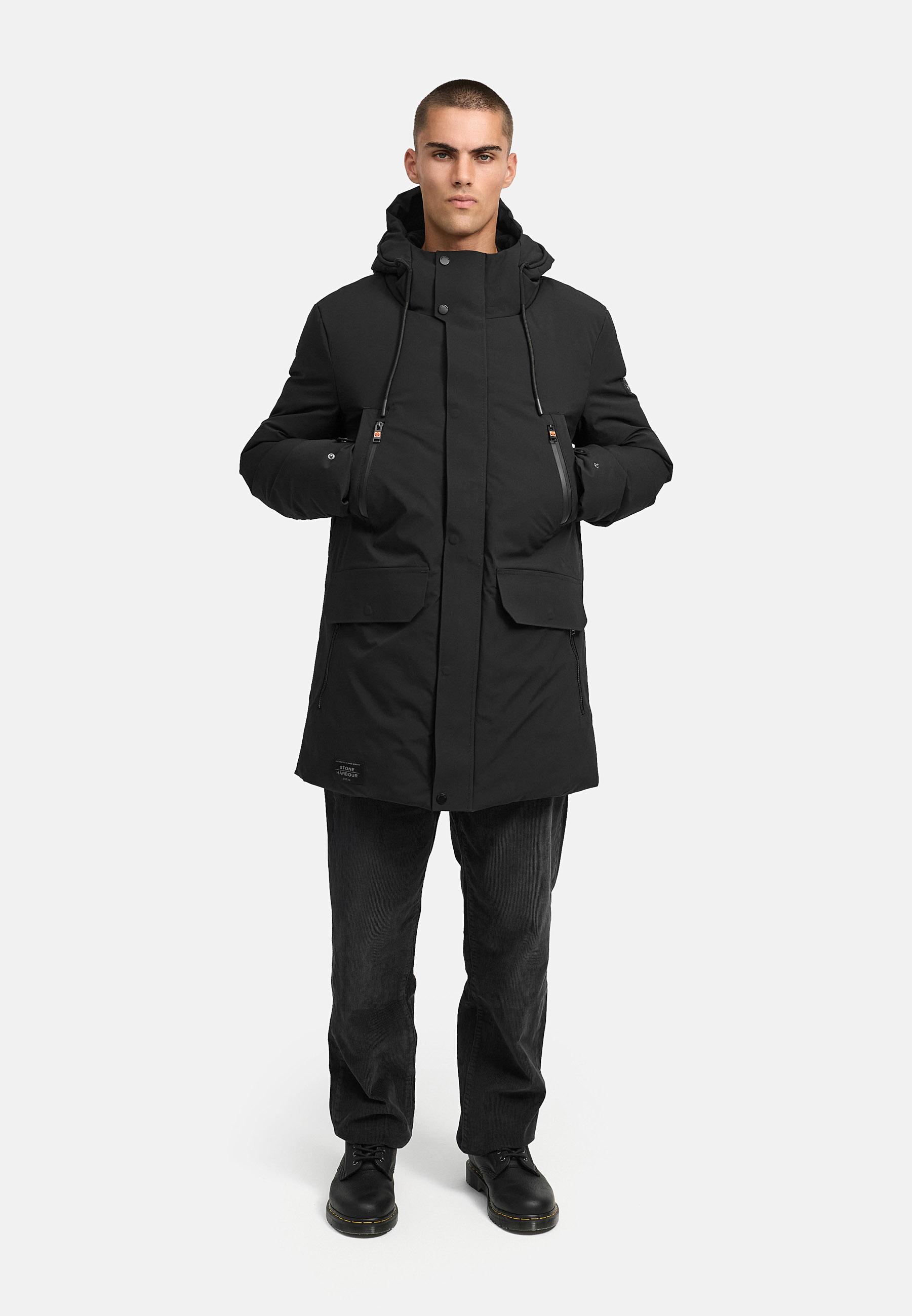 Winterparka mit Kapuze "Kitraan XX" Black