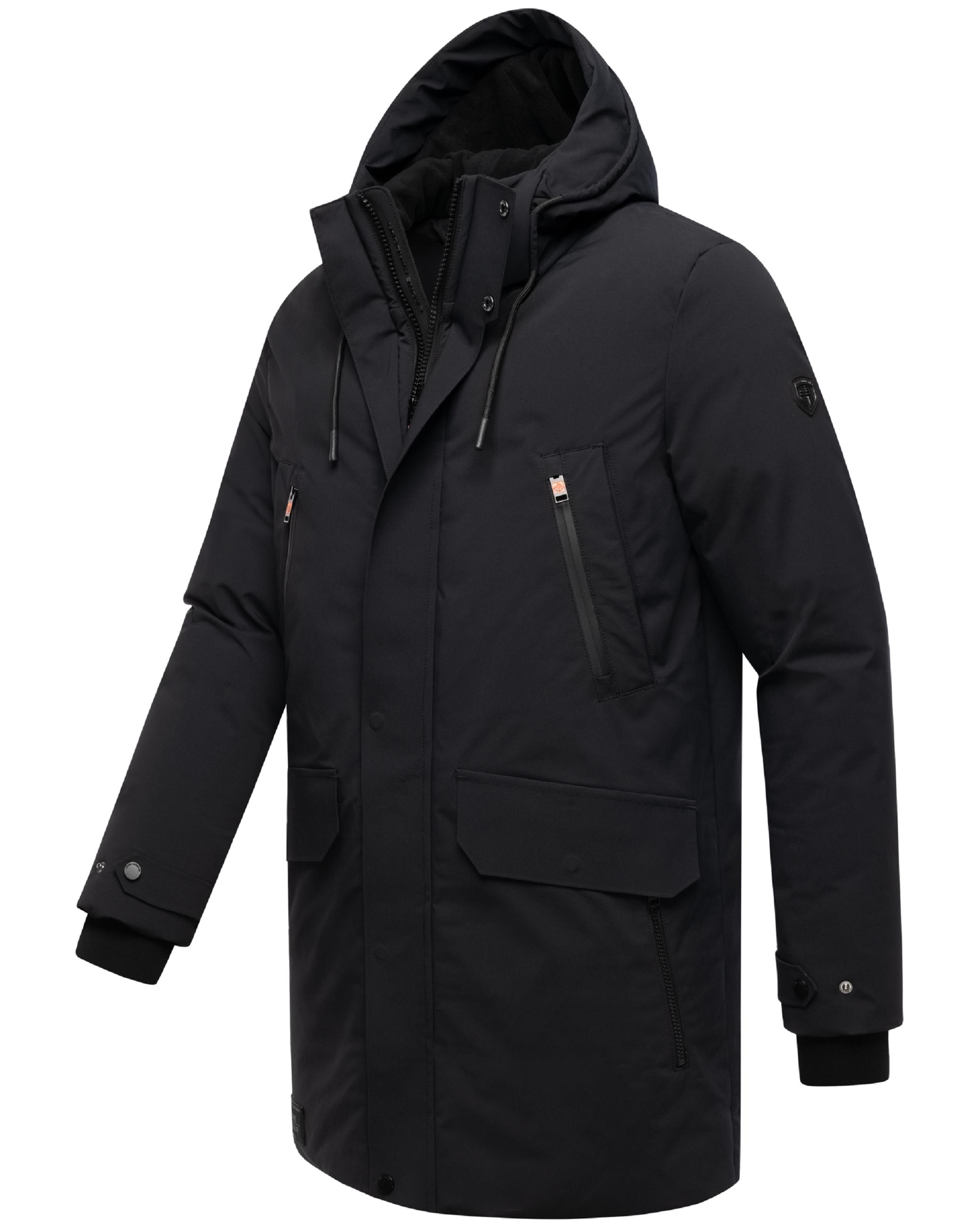 Winterparka mit Kapuze "Kitraan XX" Black