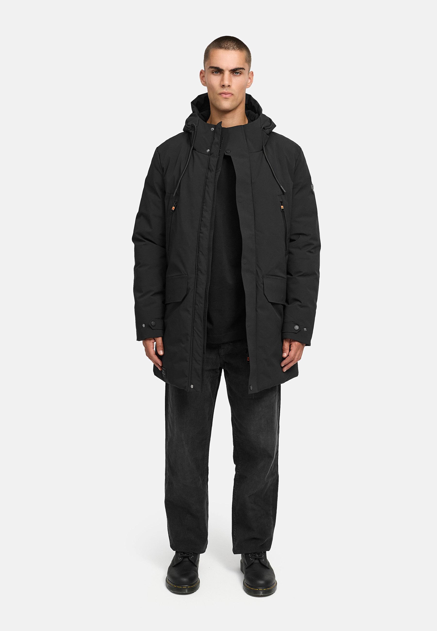Winterparka mit Kapuze "Kitraan XX" Black