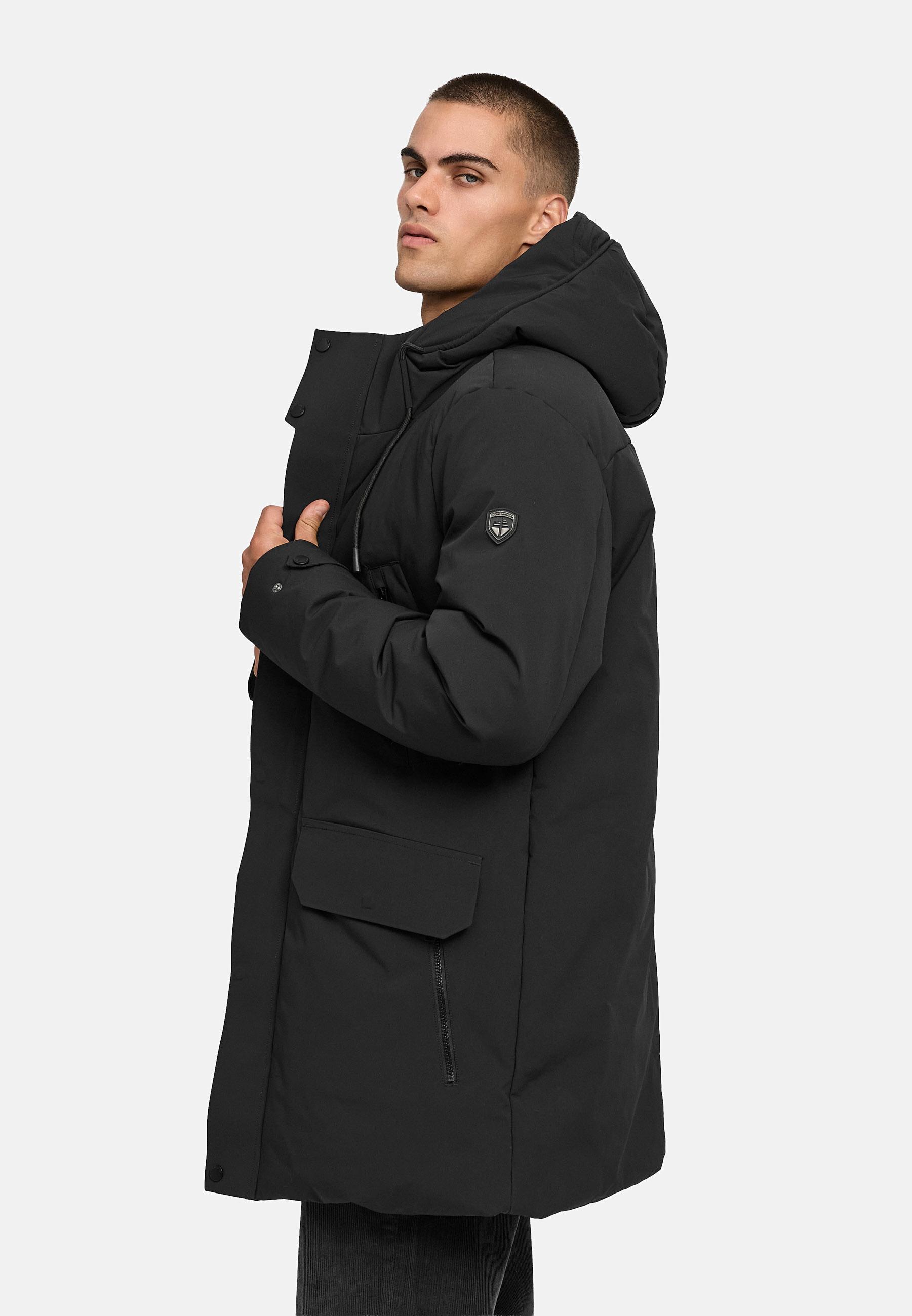 Winterparka mit Kapuze "Kitraan XX" Black