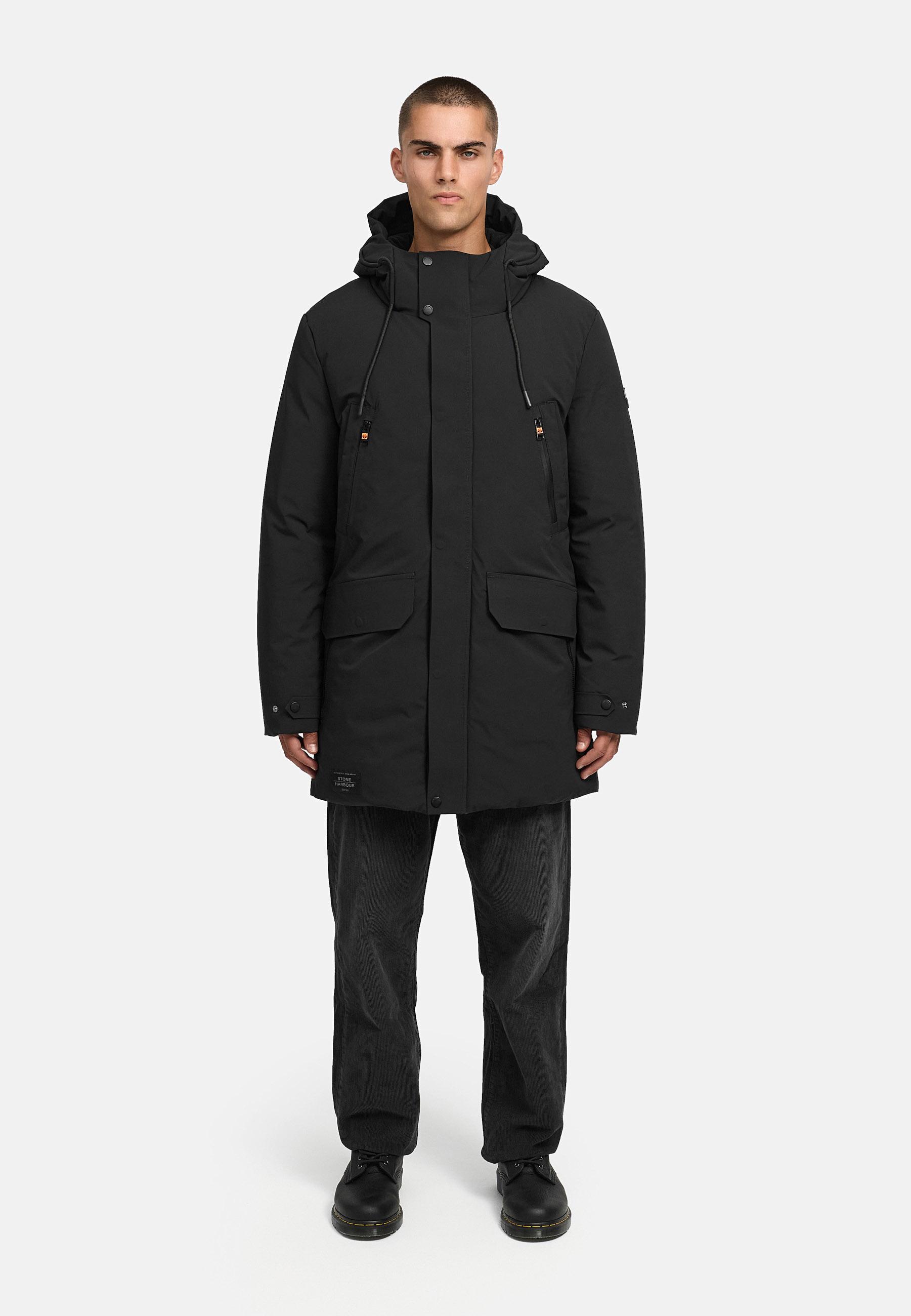 Winterparka mit Kapuze "Kitraan XX" Black