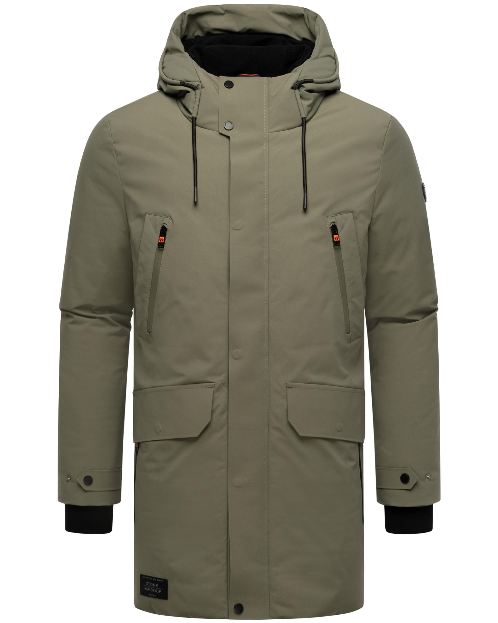 Winterparka mit Kapuze "Kitraan XX" Dusty Olive