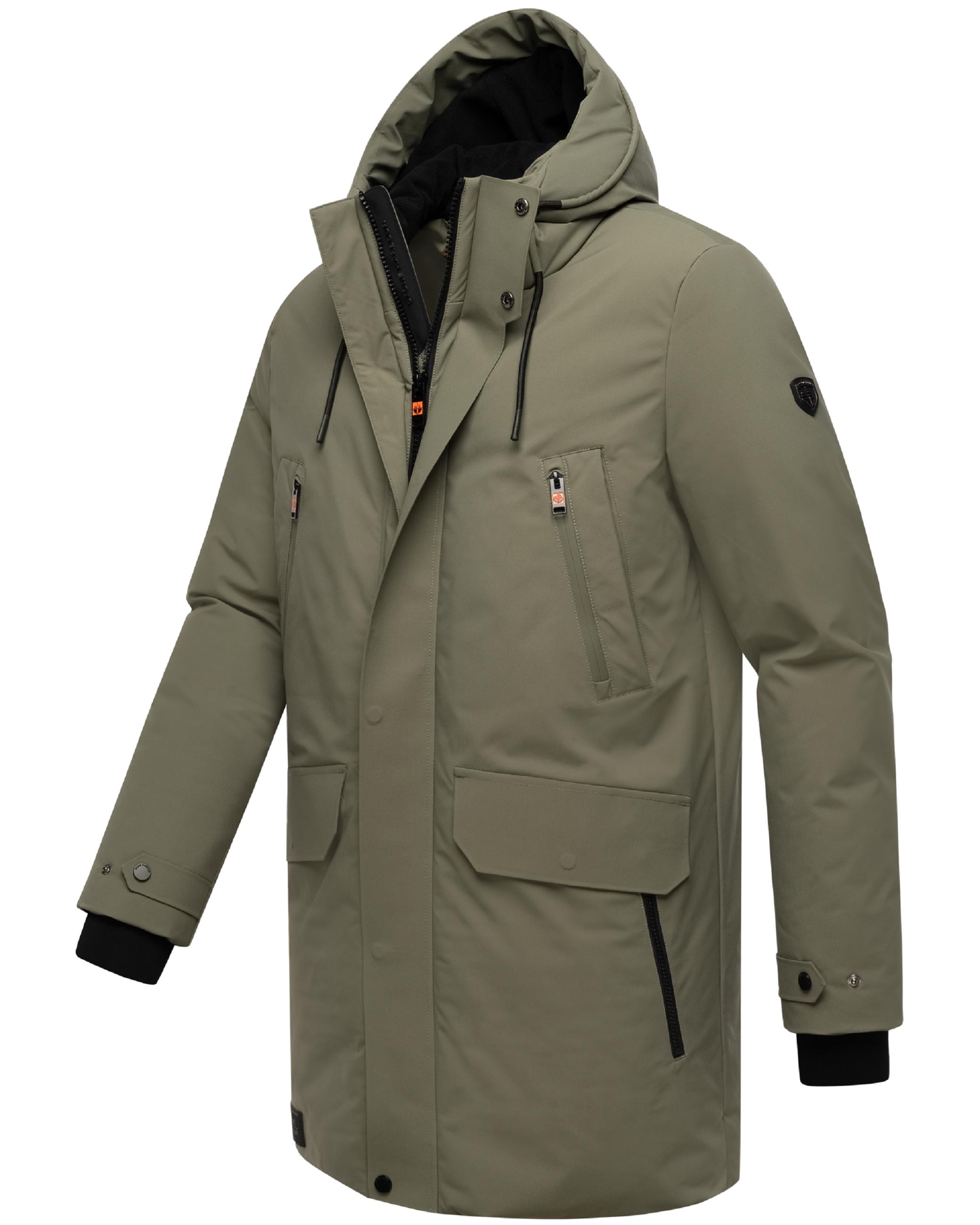 Winterparka mit Kapuze "Kitraan XX" Dusty Olive