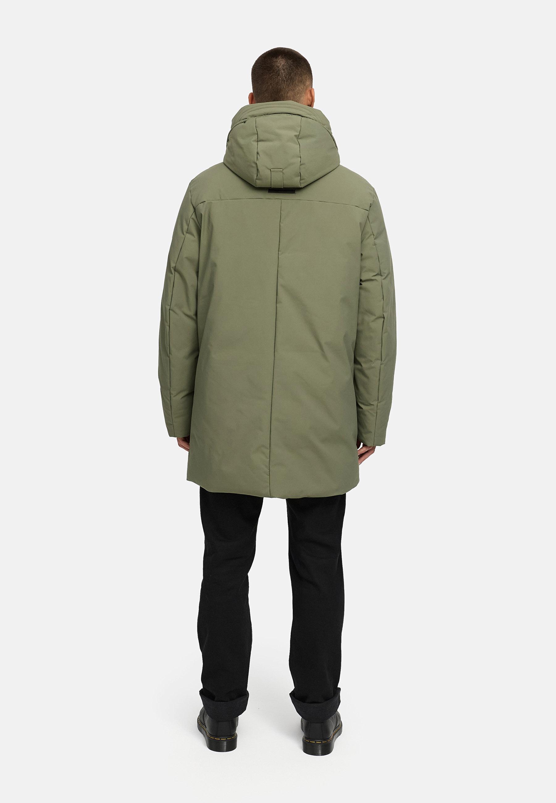 Winterparka mit Kapuze "Kitraan XX" Dusty Olive