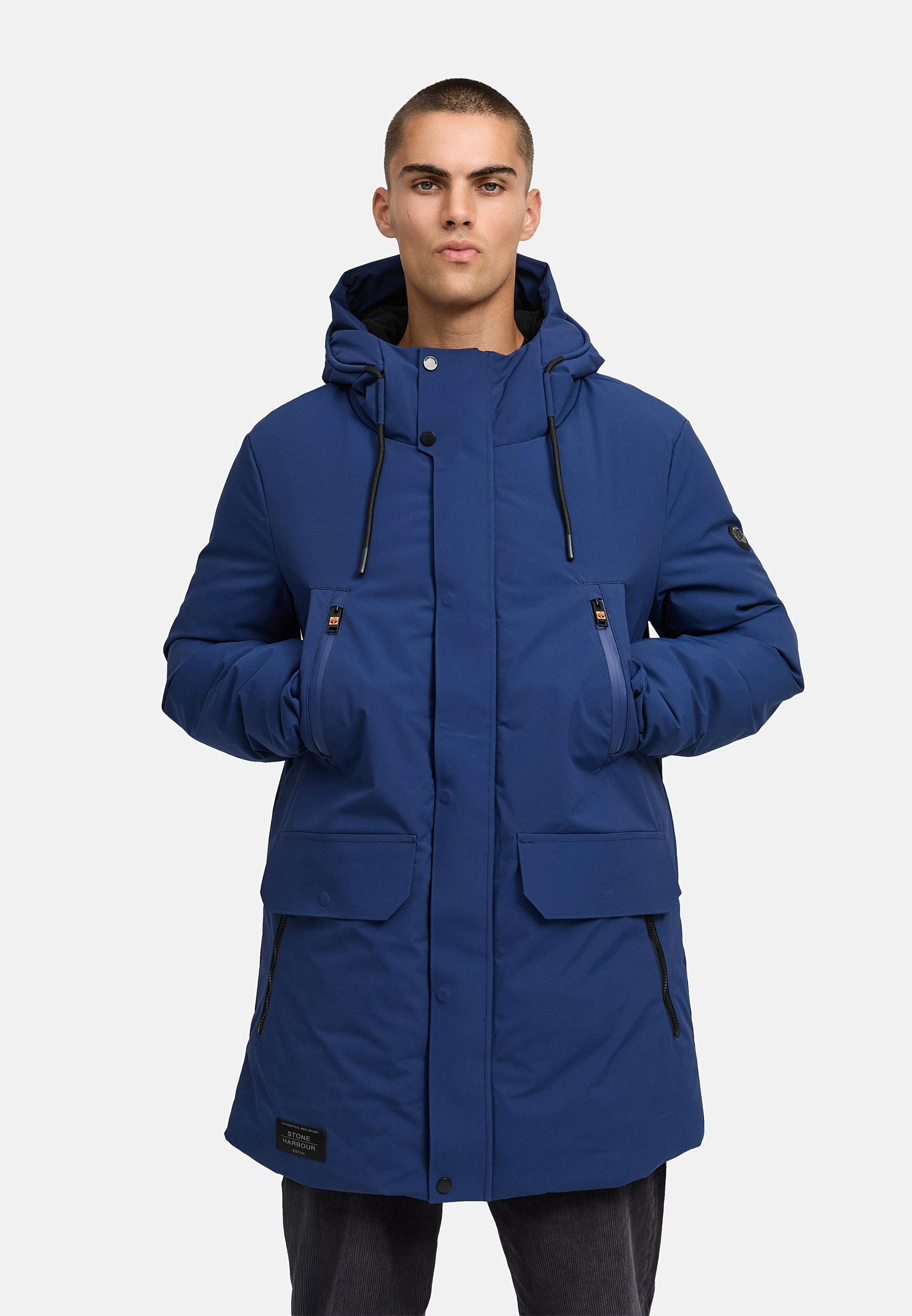 Winterparka mit Kapuze "Kitraan XX" Navy