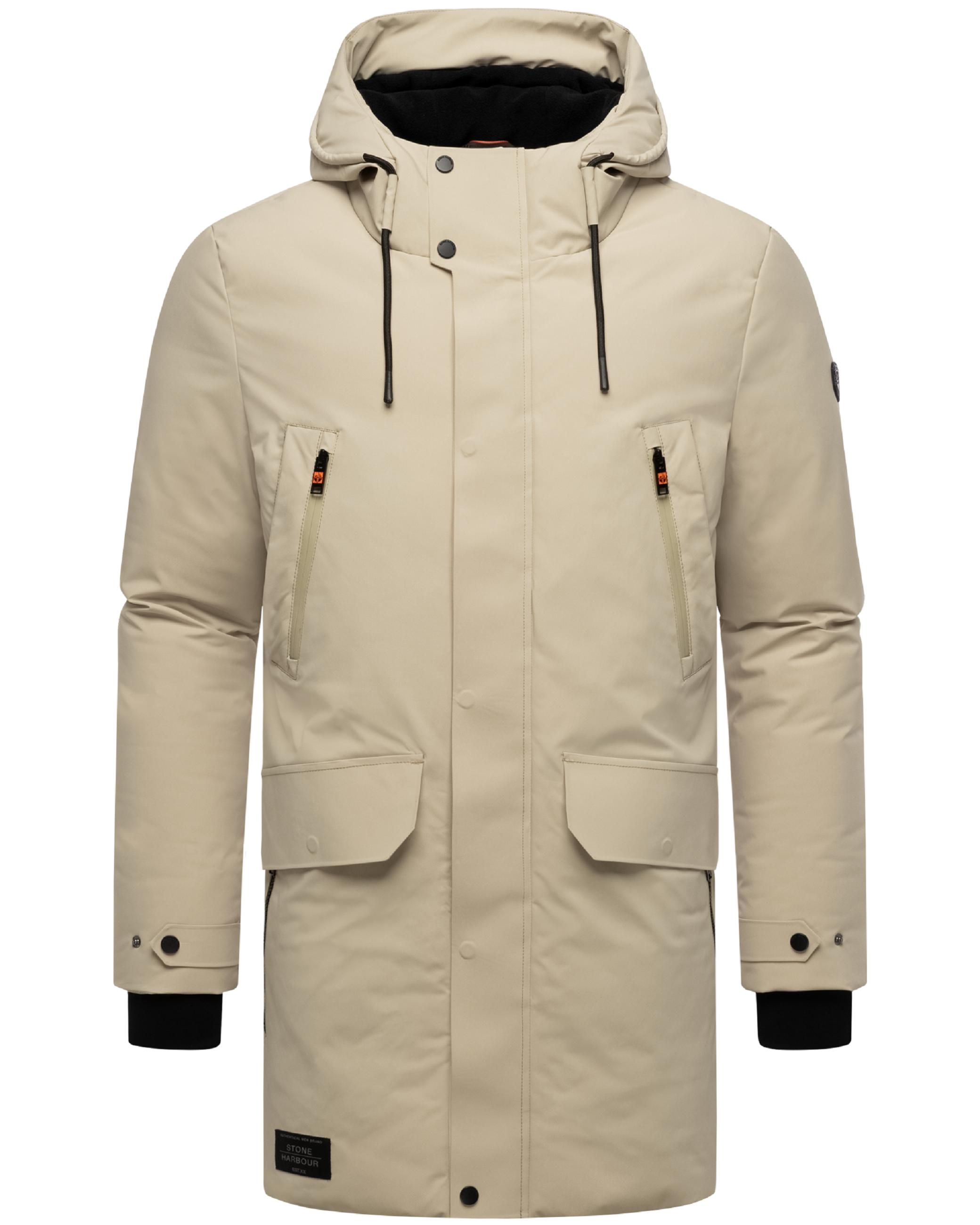 Winterparka mit Kapuze "Kitraan XX" Sand
