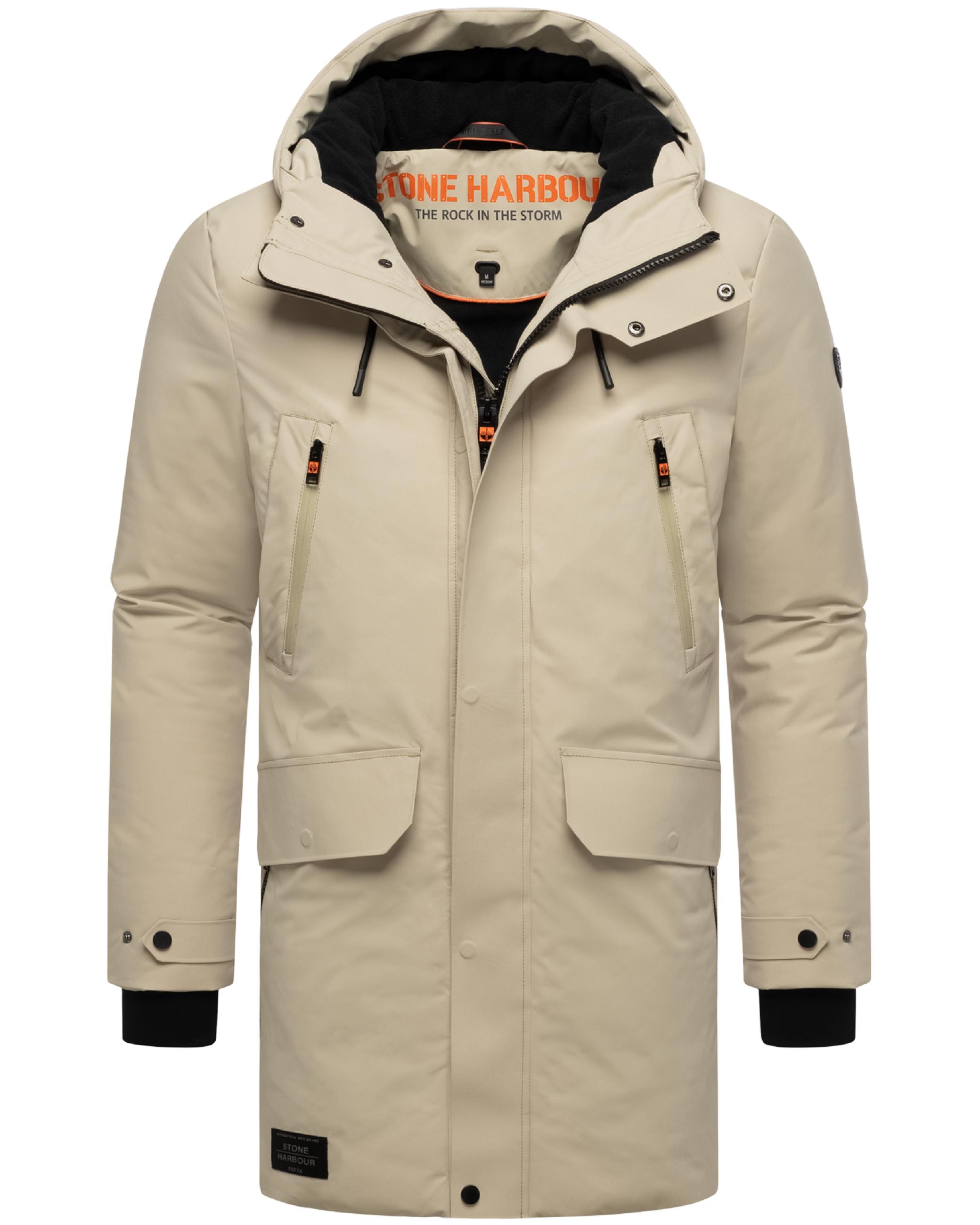 Winterparka mit Kapuze "Kitraan XX" Sand