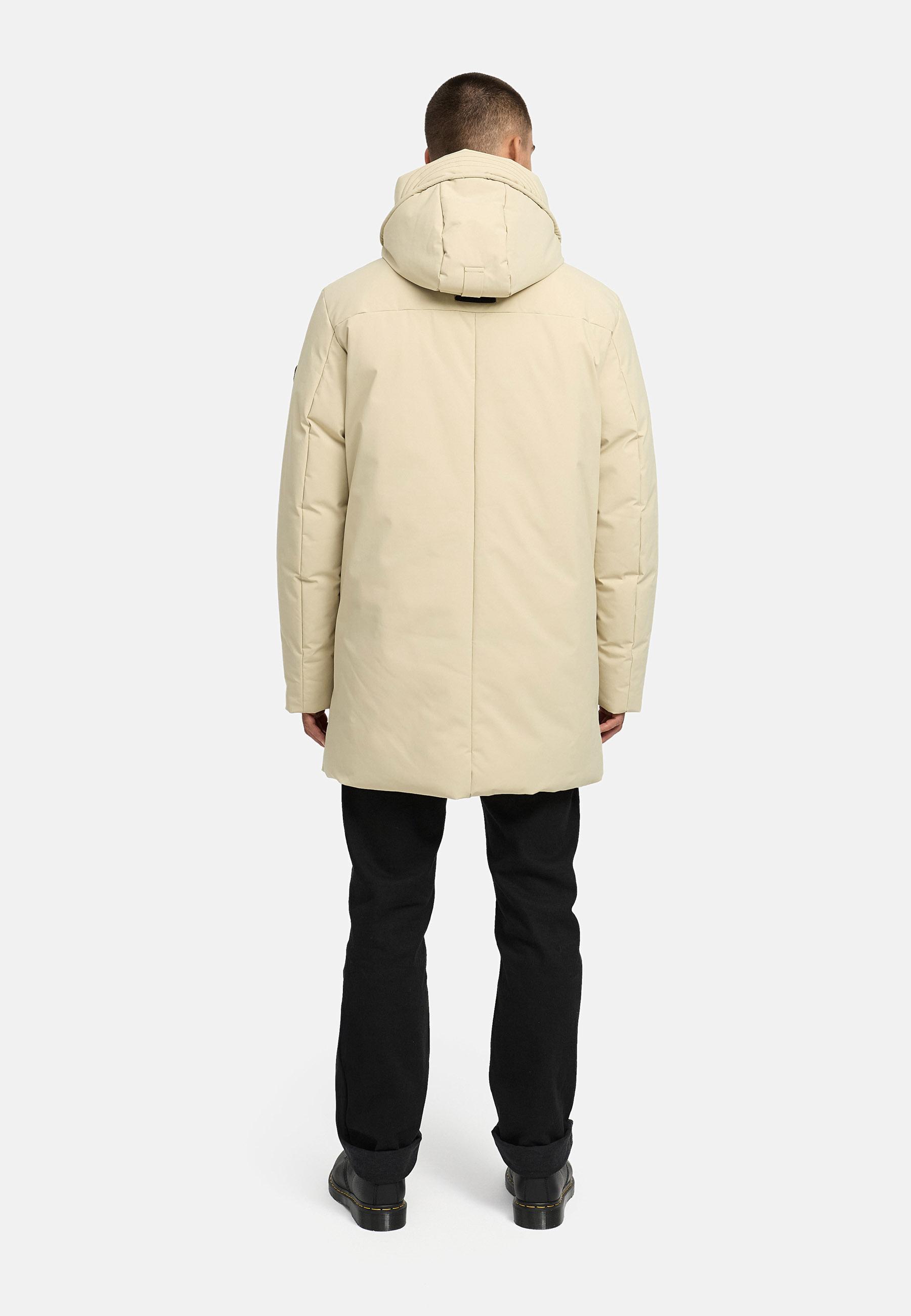 Winterparka mit Kapuze "Kitraan XX" Sand