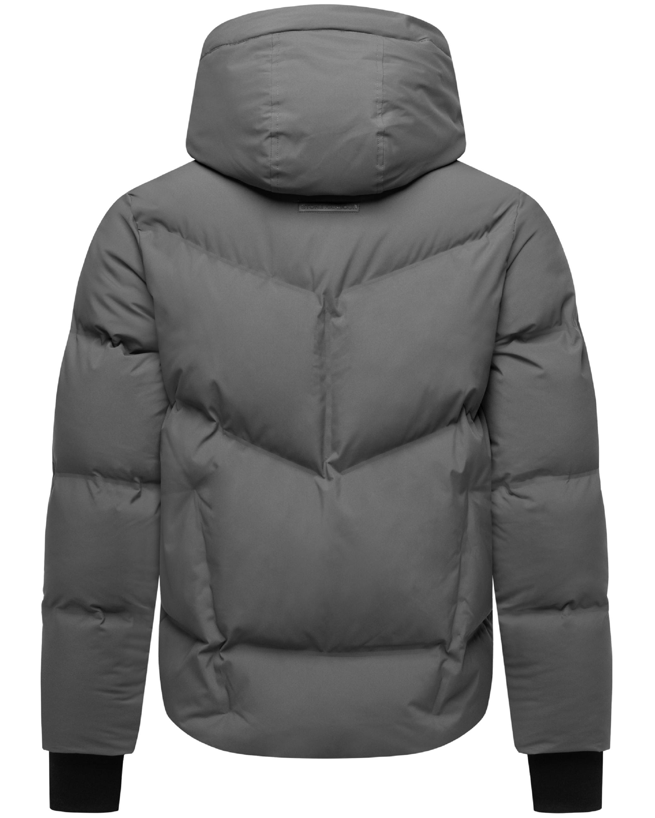 Winter Steppjacke mit Kapuze "Livianoo XX" Anthracite