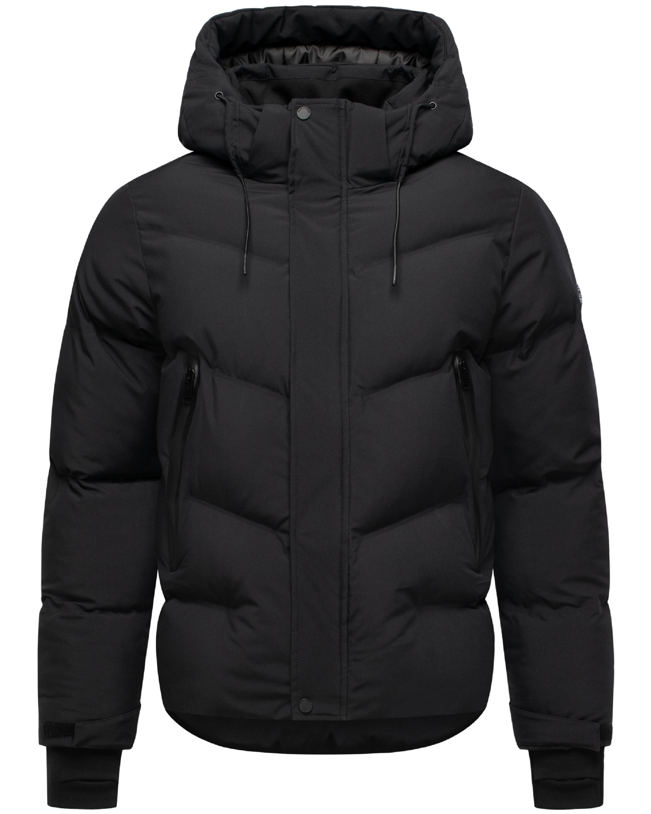 Winter Steppjacke mit Kapuze "Livianoo XX" Black