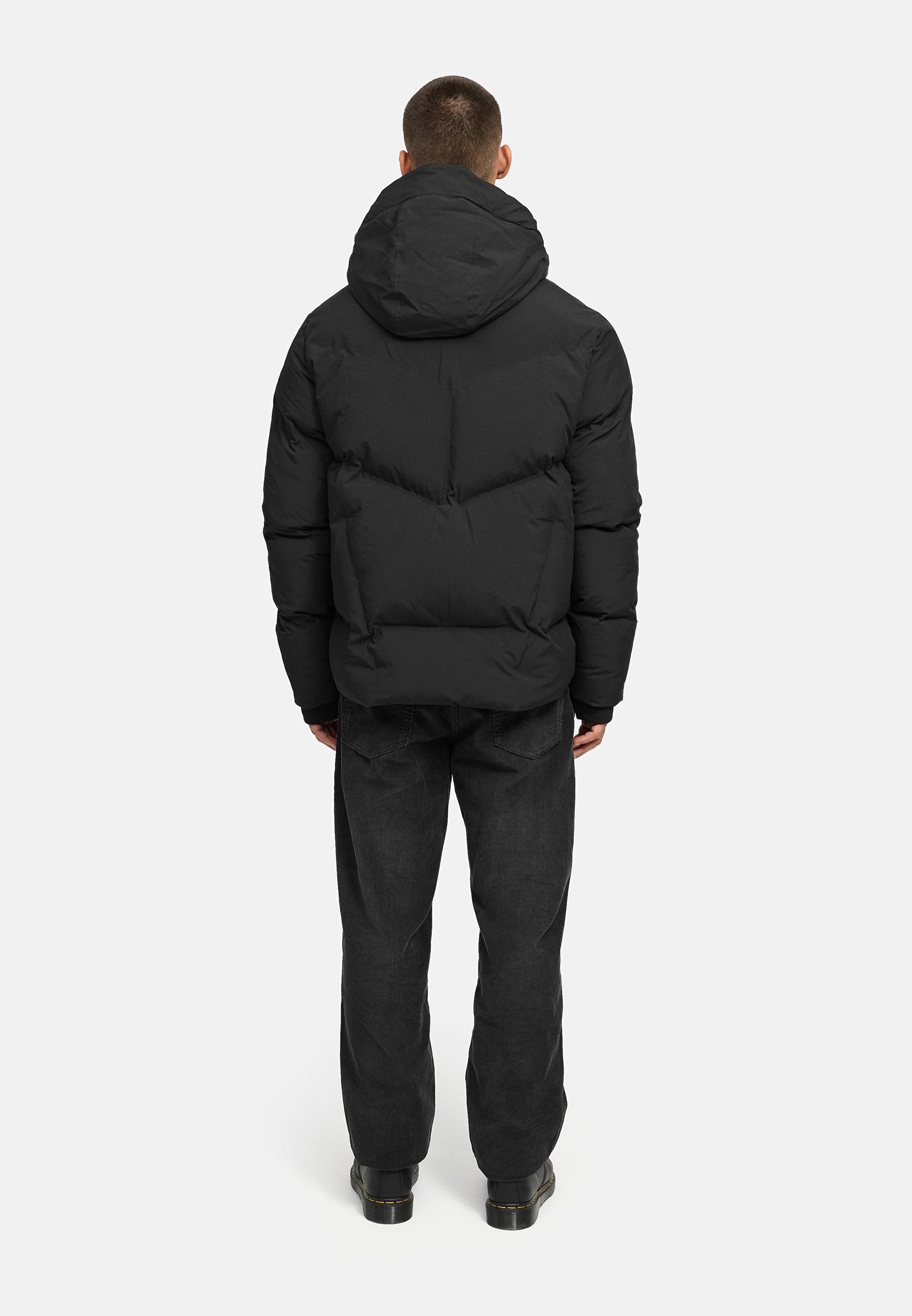 Winter Steppjacke mit Kapuze "Livianoo XX" Black