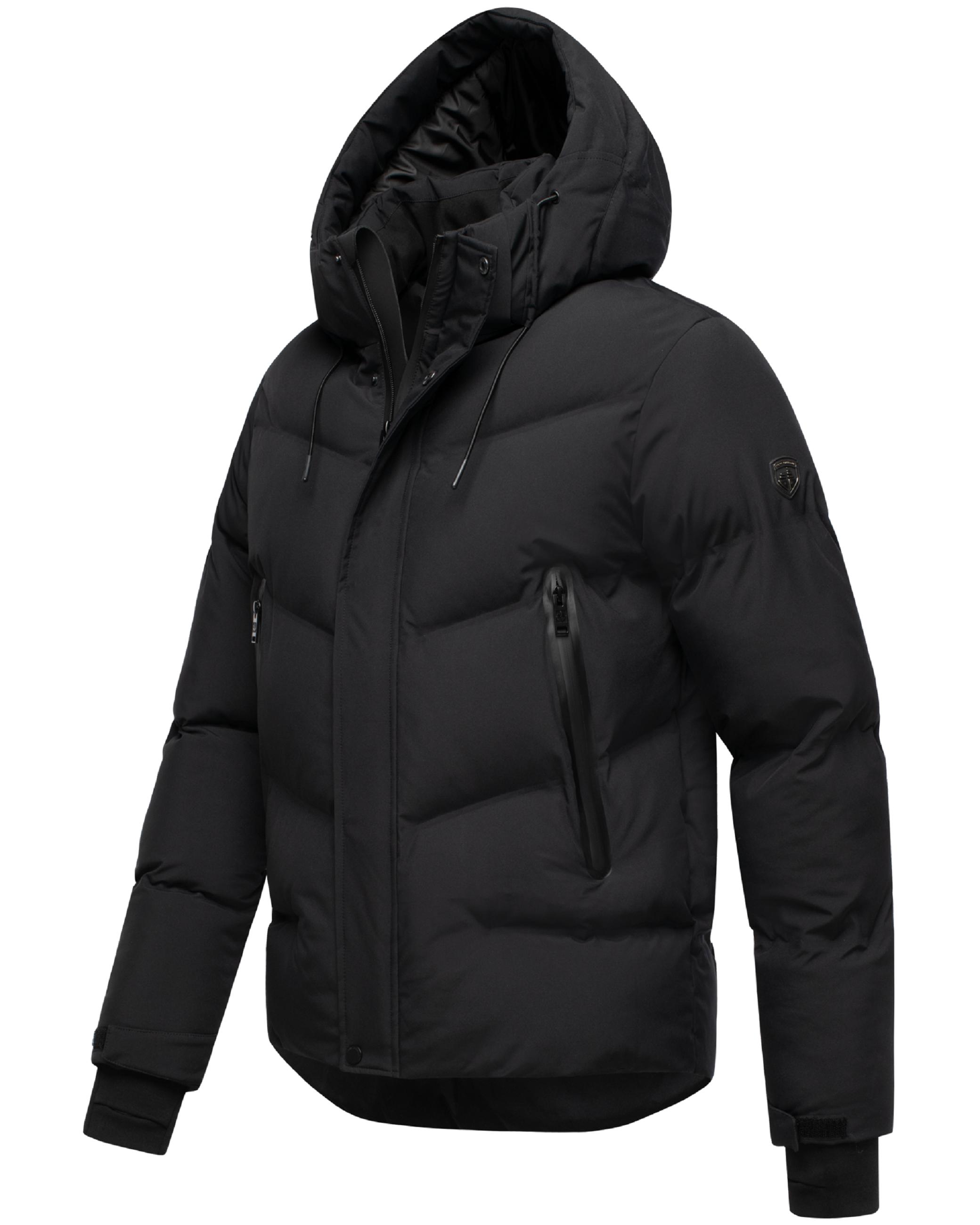Winter Steppjacke mit Kapuze "Livianoo XX" Black