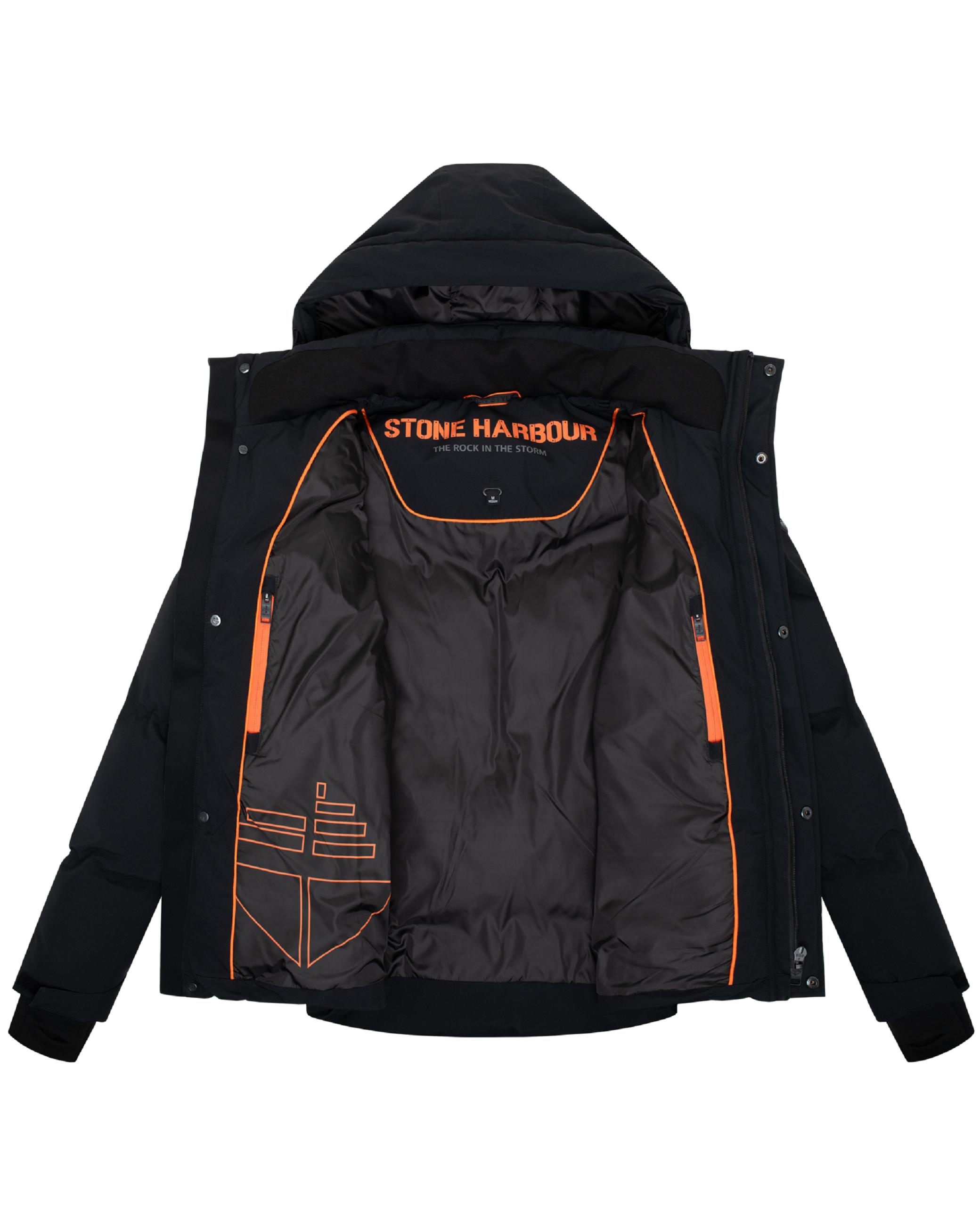 Winter Steppjacke mit Kapuze "Livianoo XX" Black