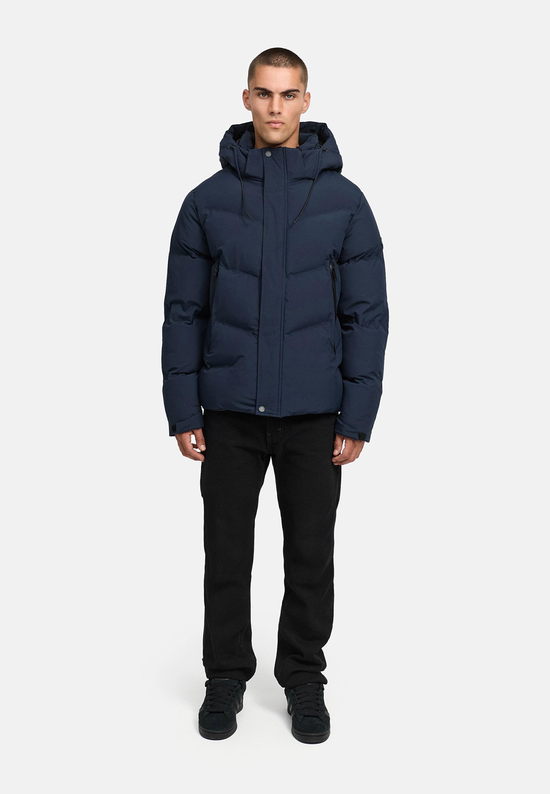 Winter Steppjacke mit Kapuze "Livianoo XX" Navy