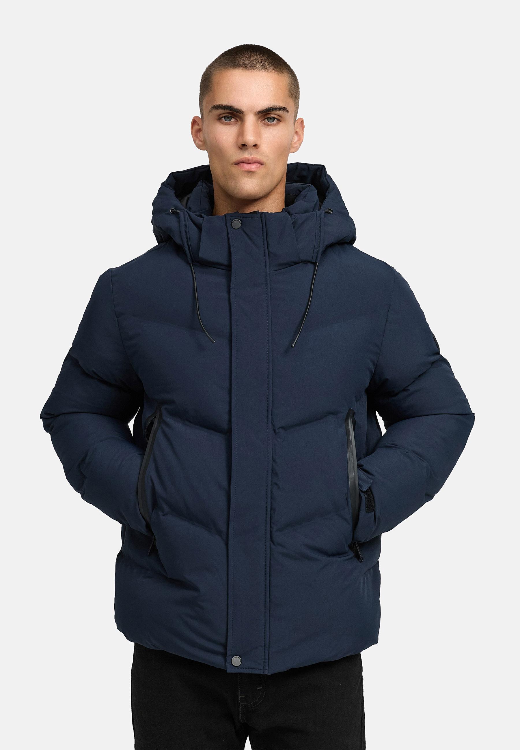 Winter Steppjacke mit Kapuze "Livianoo XX" Navy
